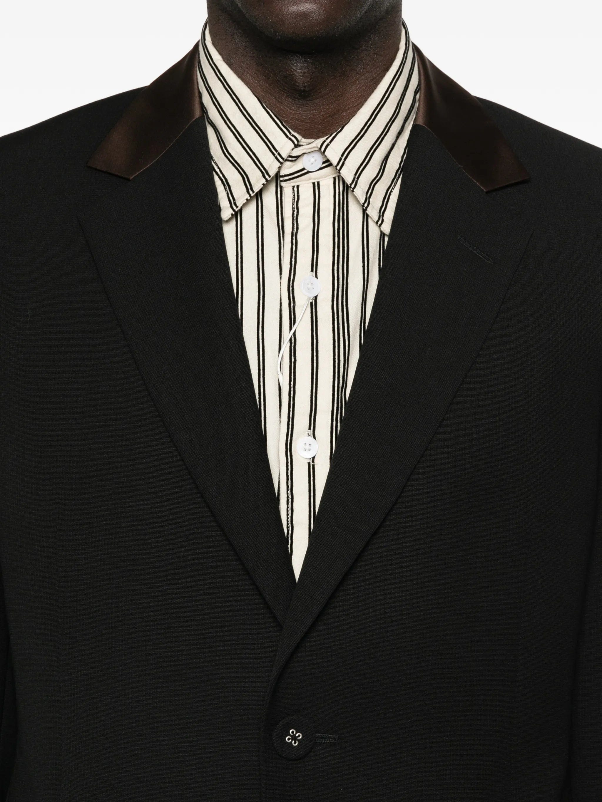 Wales Bonner single - breasted blazer