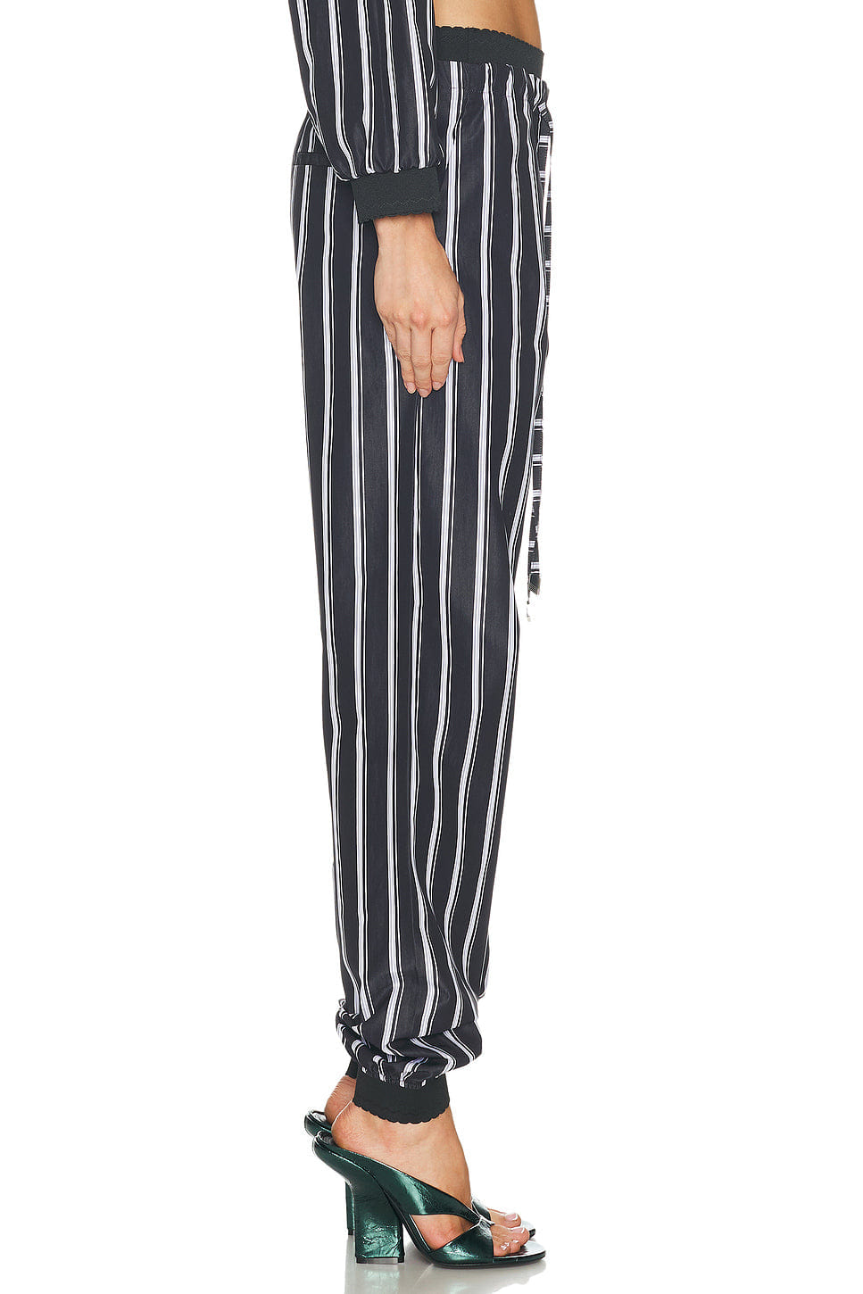 THE Attico Striped Poplin Pant