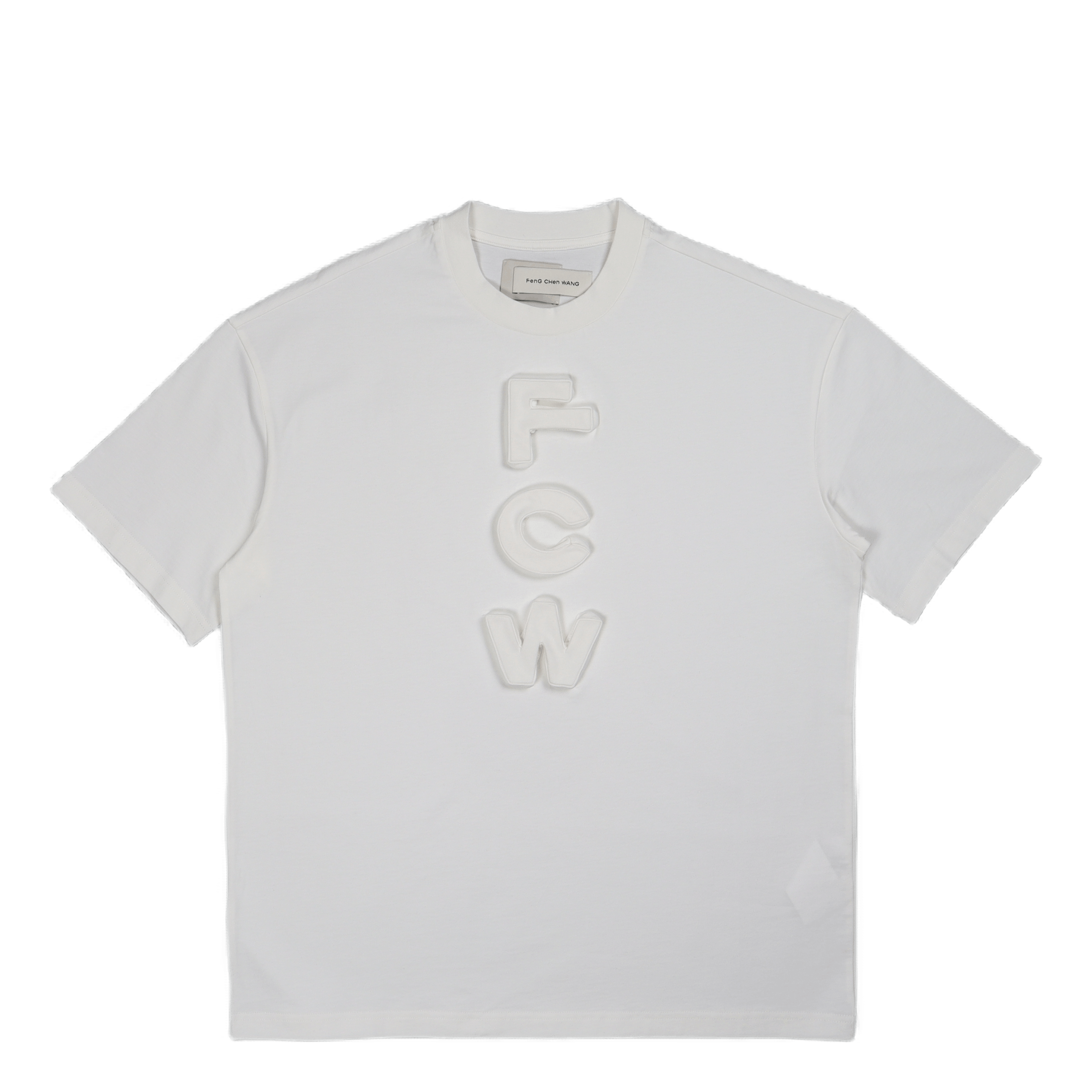 Feng Chen Wang 3d Fcw Logo T - shirt White