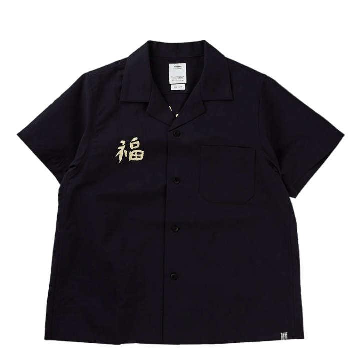 Visvim Sanko Souvenir Shirt S/s Navy