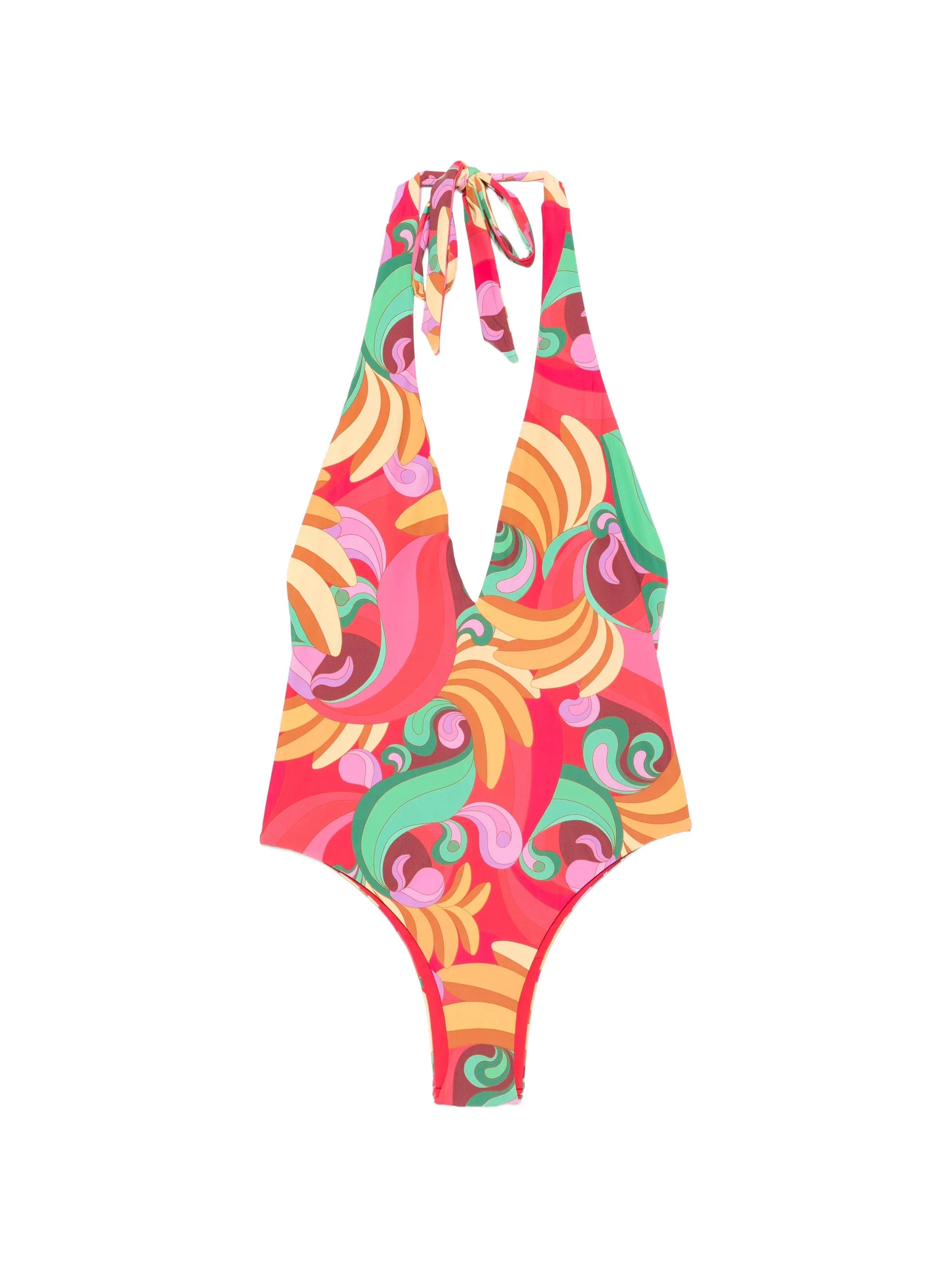 FARM Rio halterneck swimsuit