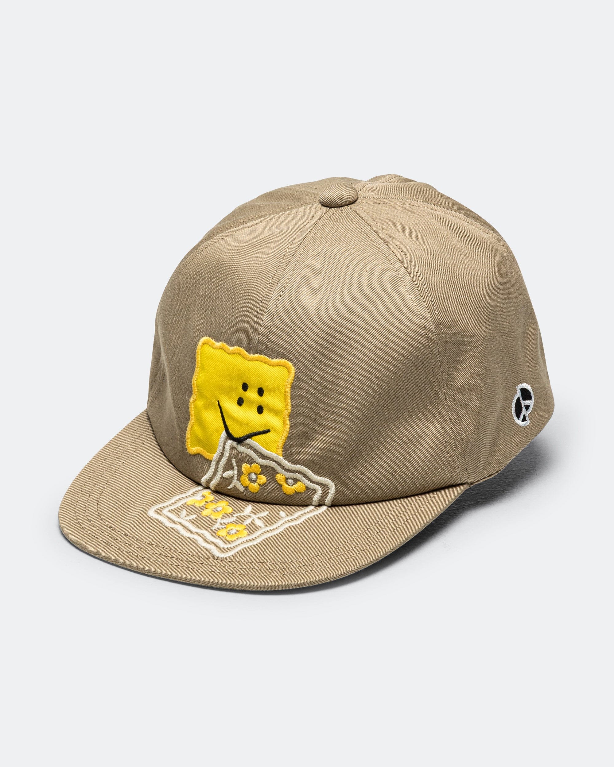 Kapital Chino Baseball Cap (PECKISH RAINBOWY) - Beige