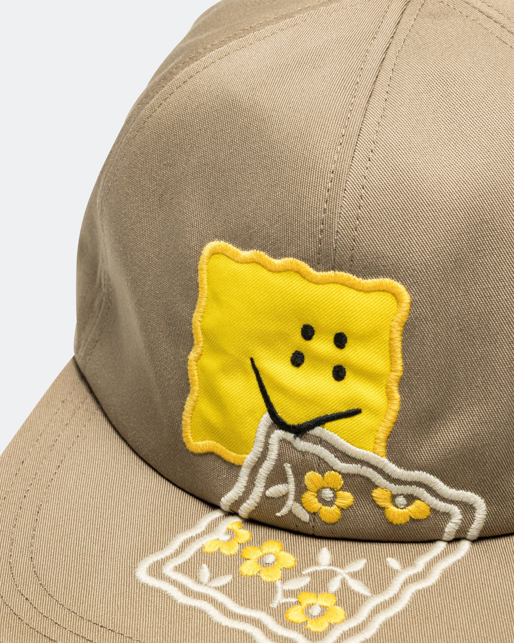 Kapital Chino Baseball Cap (PECKISH RAINBOWY) - Beige