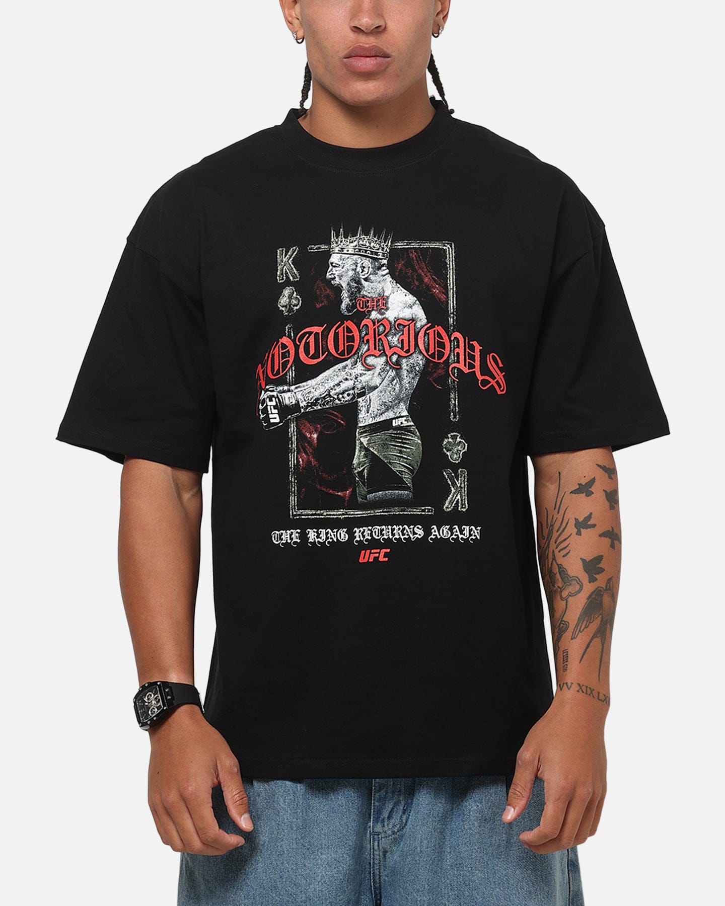 Culture KINGS UFC By Culture Kings UFC IFW 2026 The King T - Shirt Black