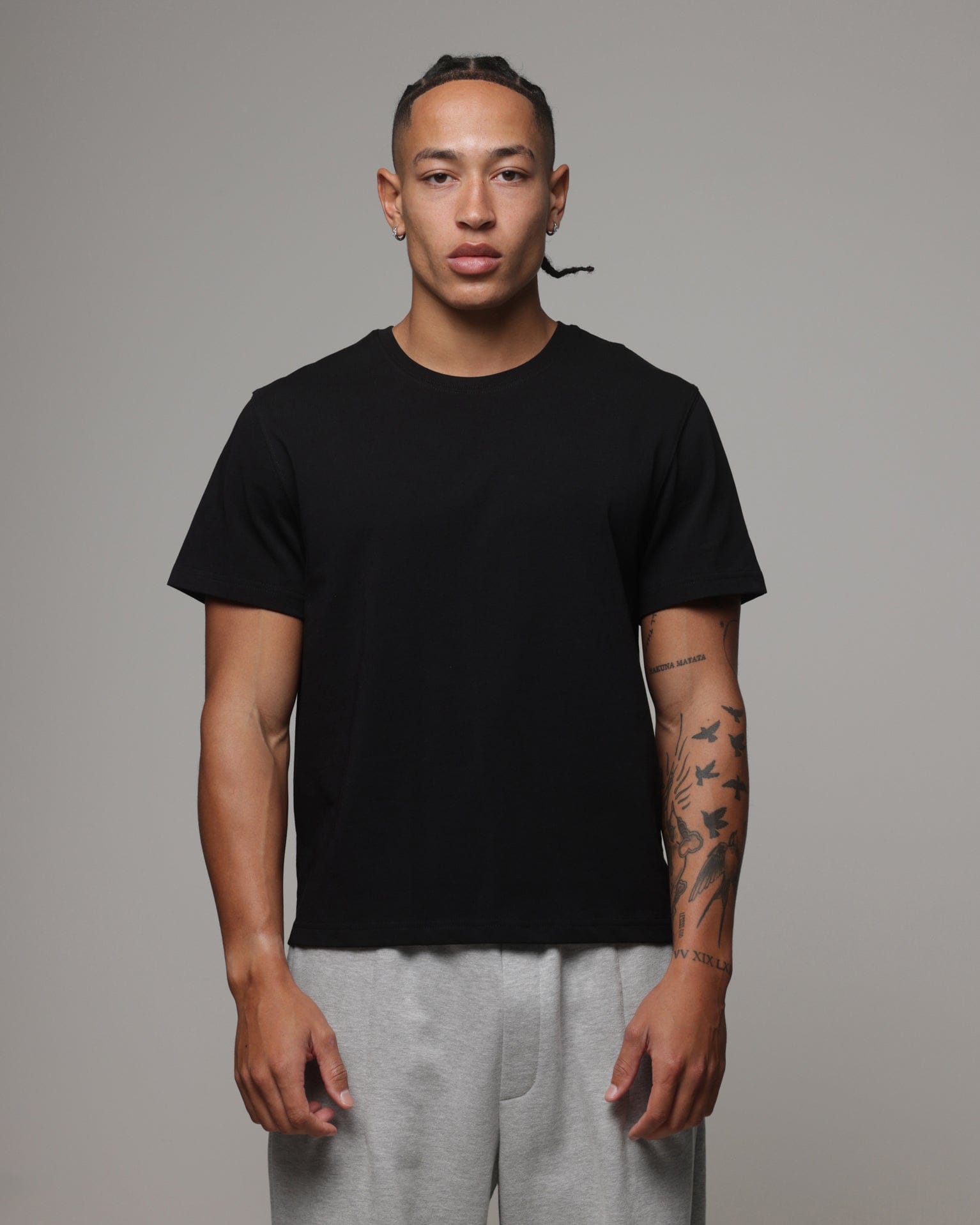 American Thrift Slim Fit T - Shirt Black