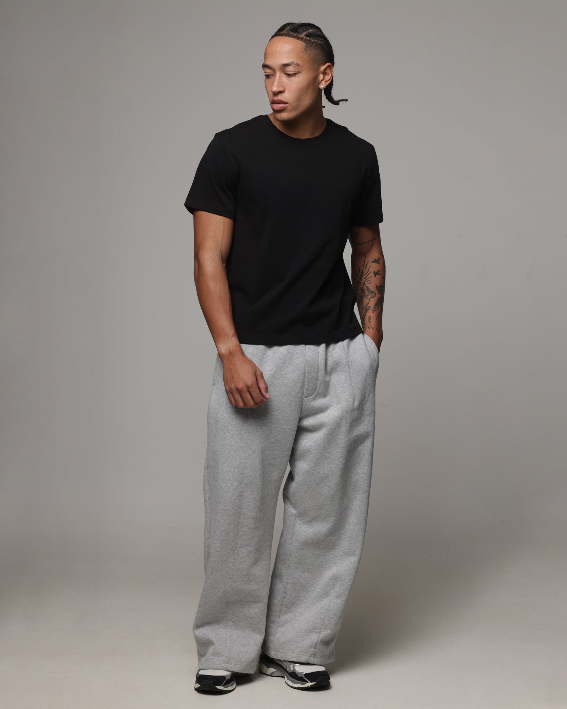 American Thrift Slim Fit T - Shirt Black
