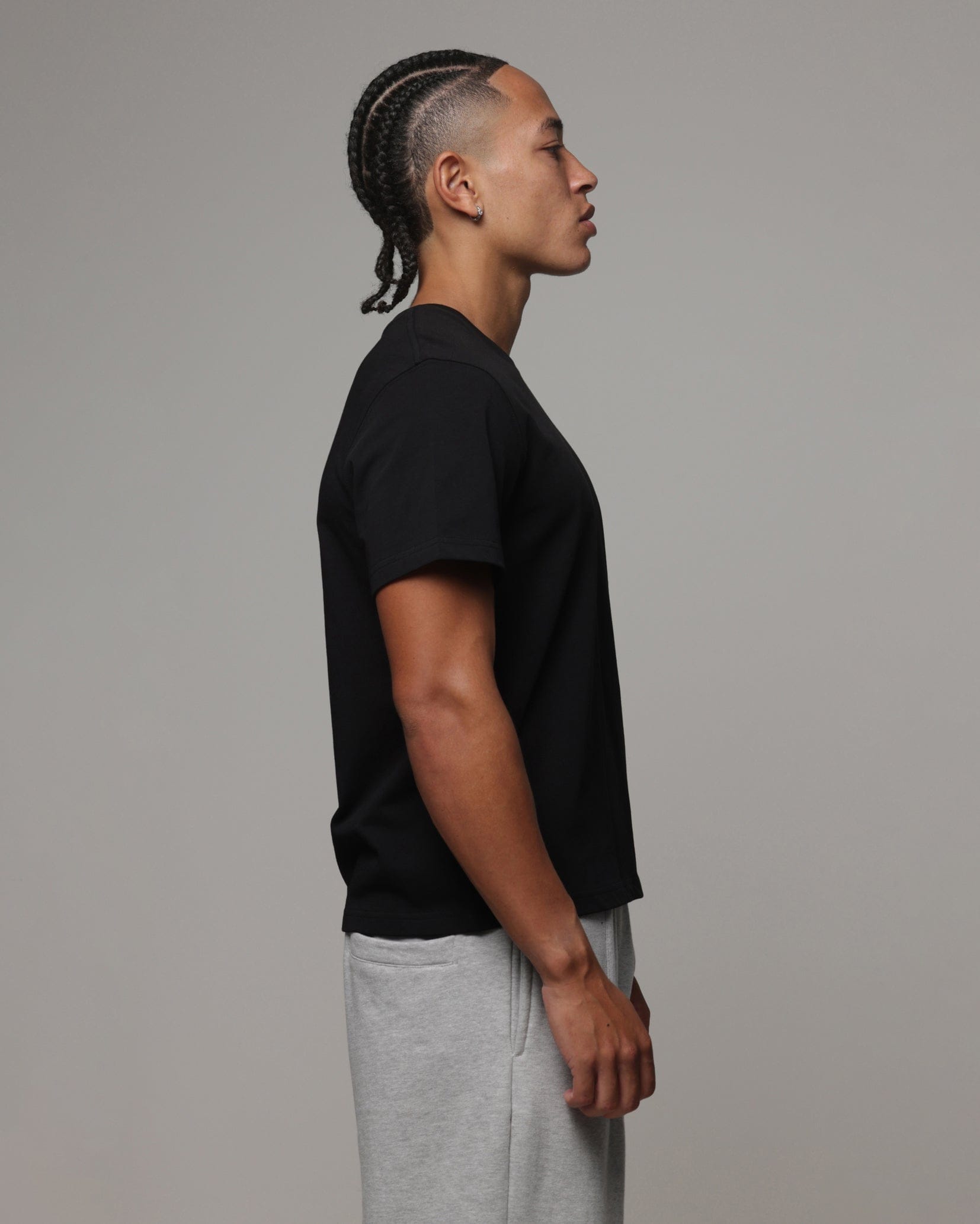 American Thrift Slim Fit T - Shirt Black