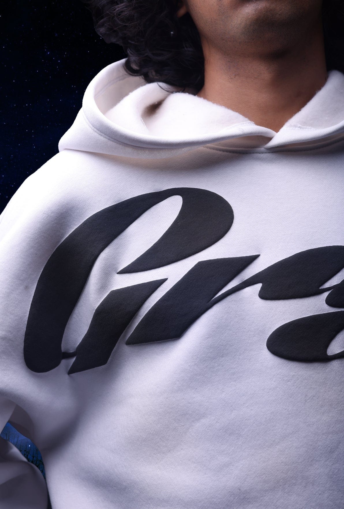 Gryape WHITE NIGHTWING HOODIE