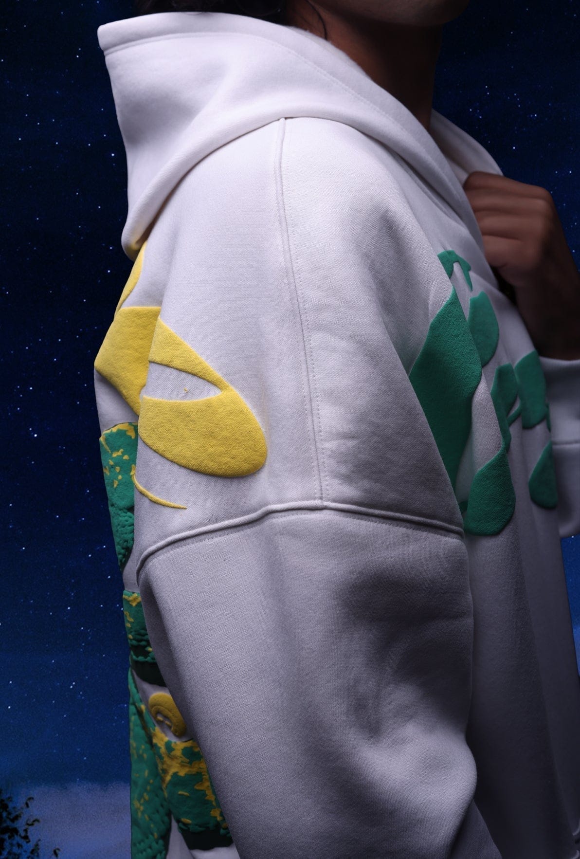 Gryape WHITE SHADOW VIPER HOODIE