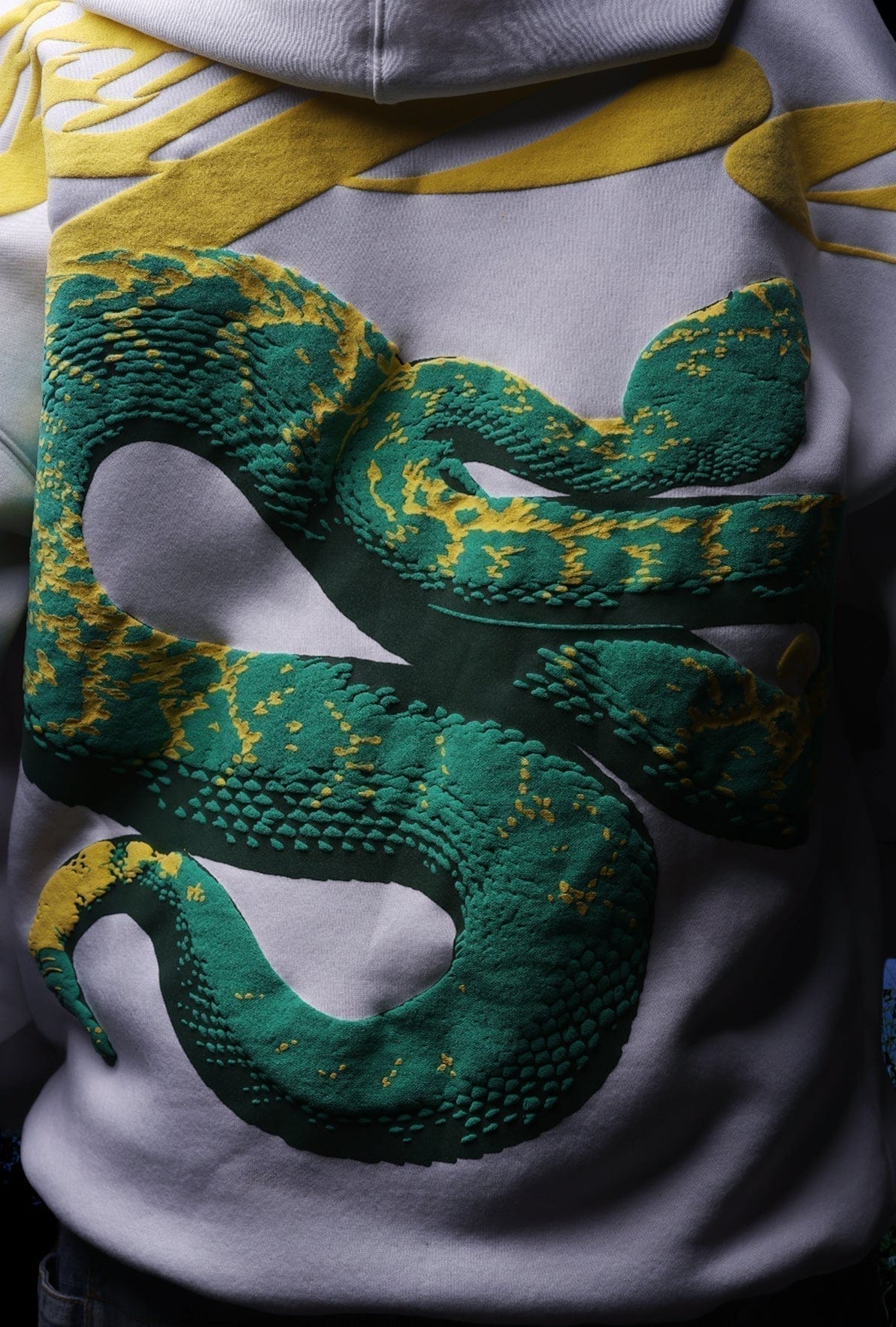 Gryape WHITE SHADOW VIPER HOODIE