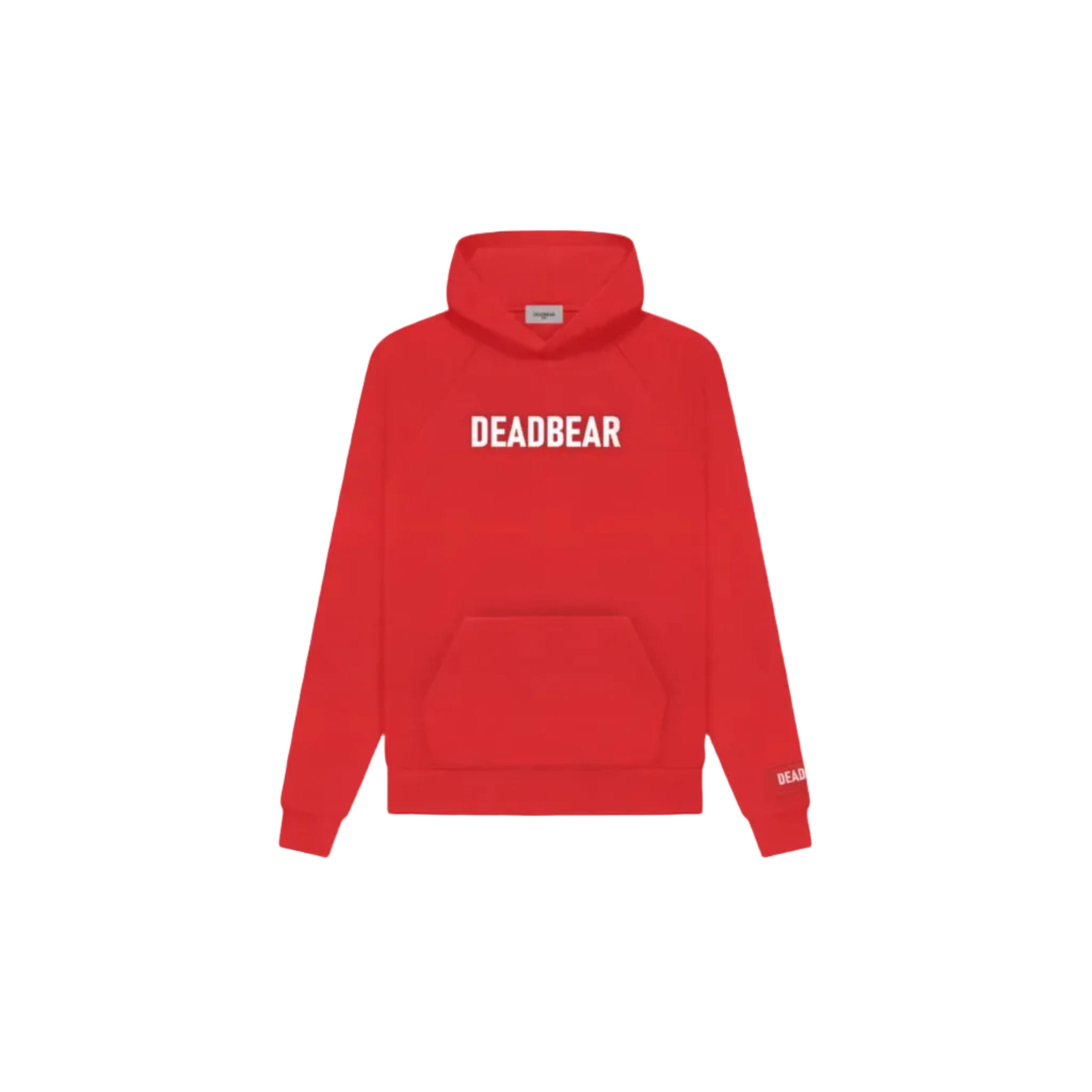 Deadbear Basic Red Hoodie