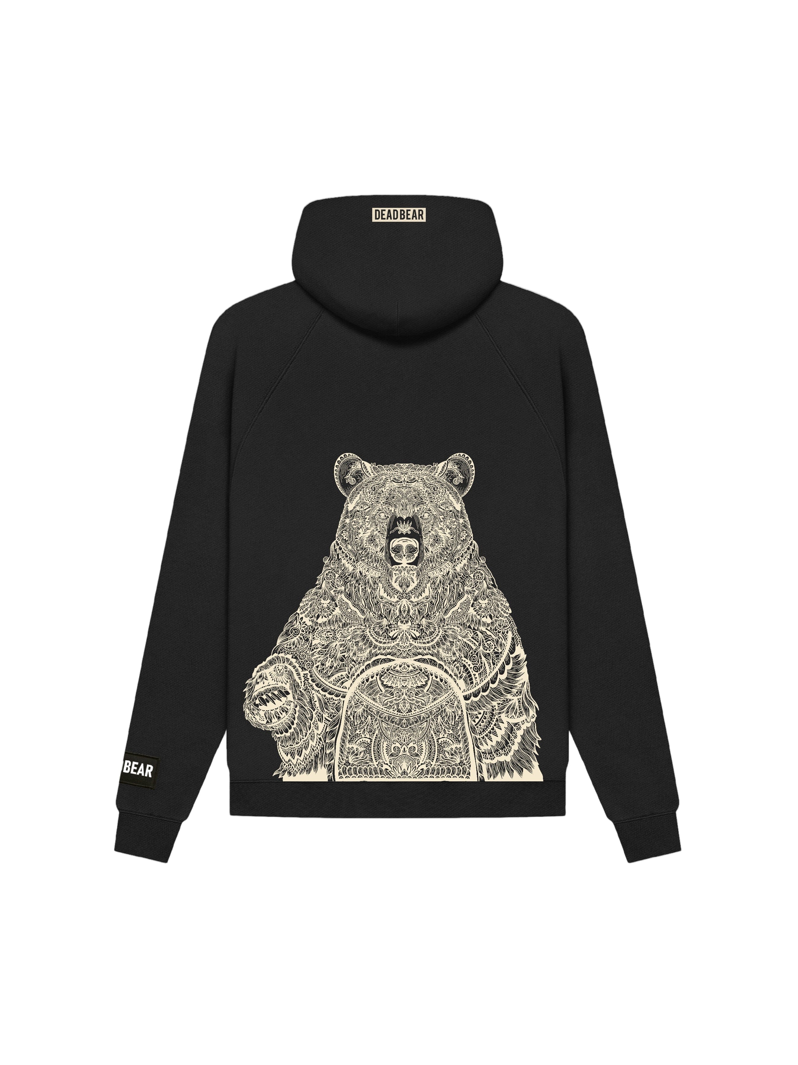 Deadbear Mandala Hoodie Black