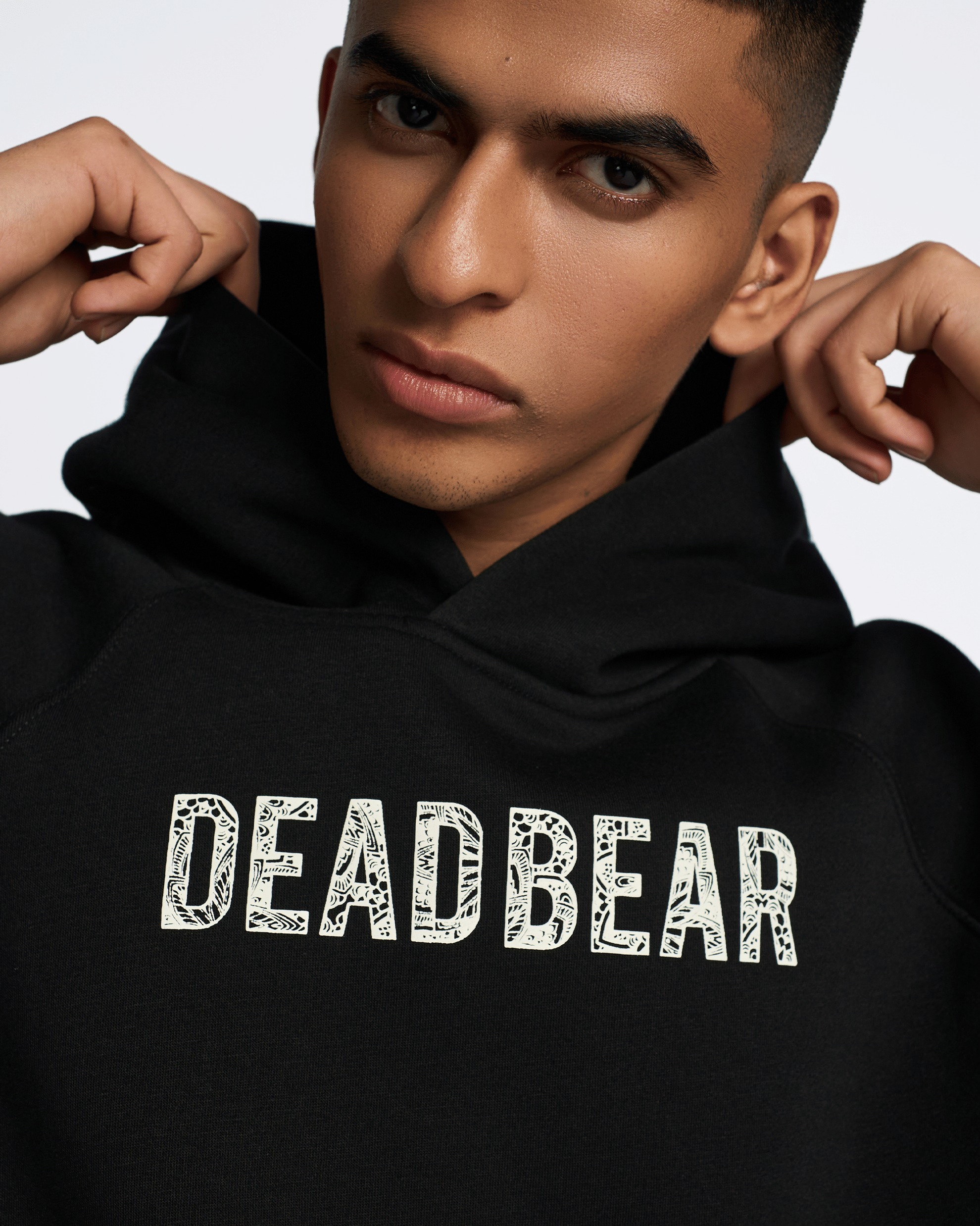 Deadbear Mandala Hoodie Black
