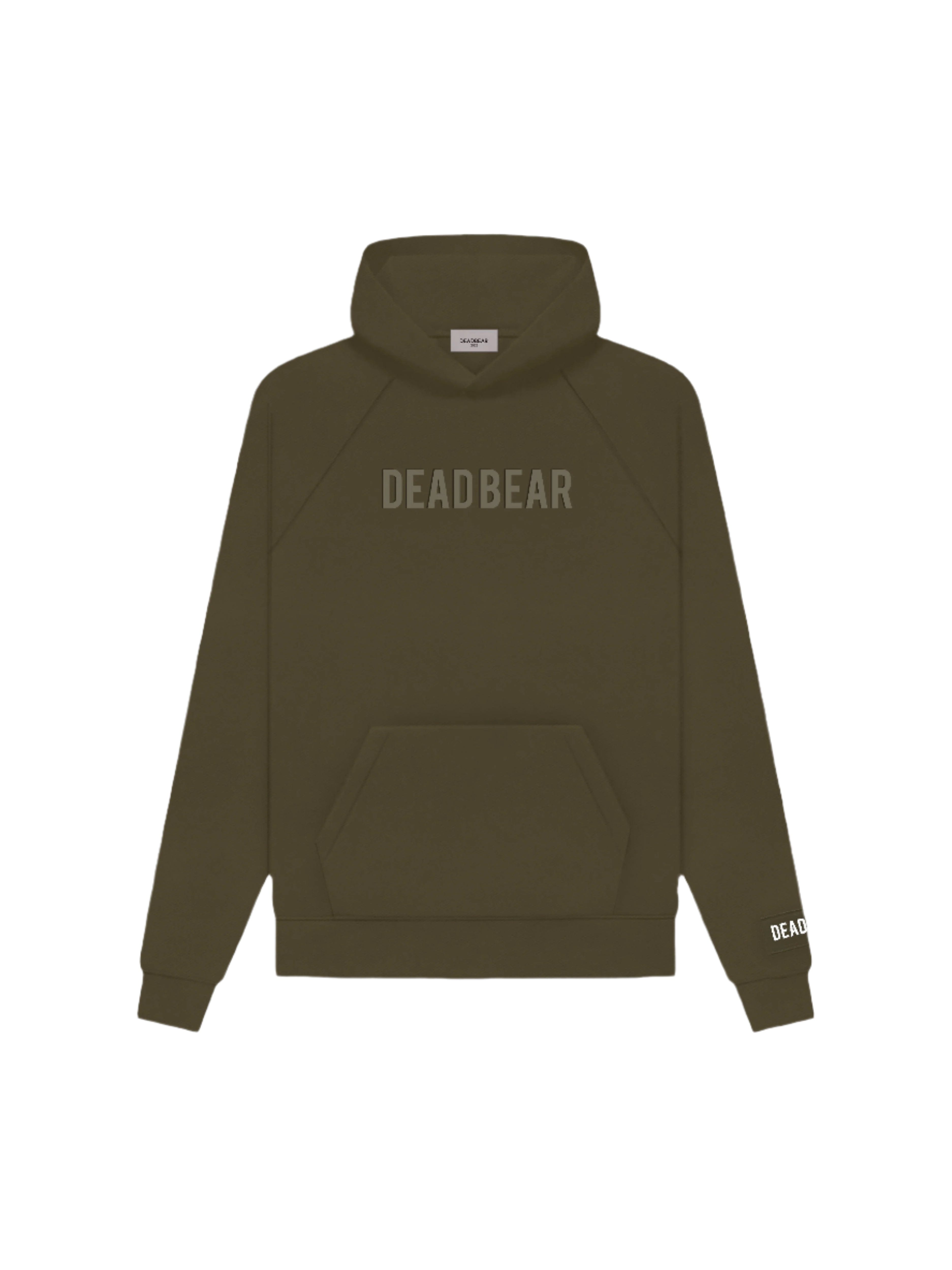 Deadbear Basic Olive Hoodie