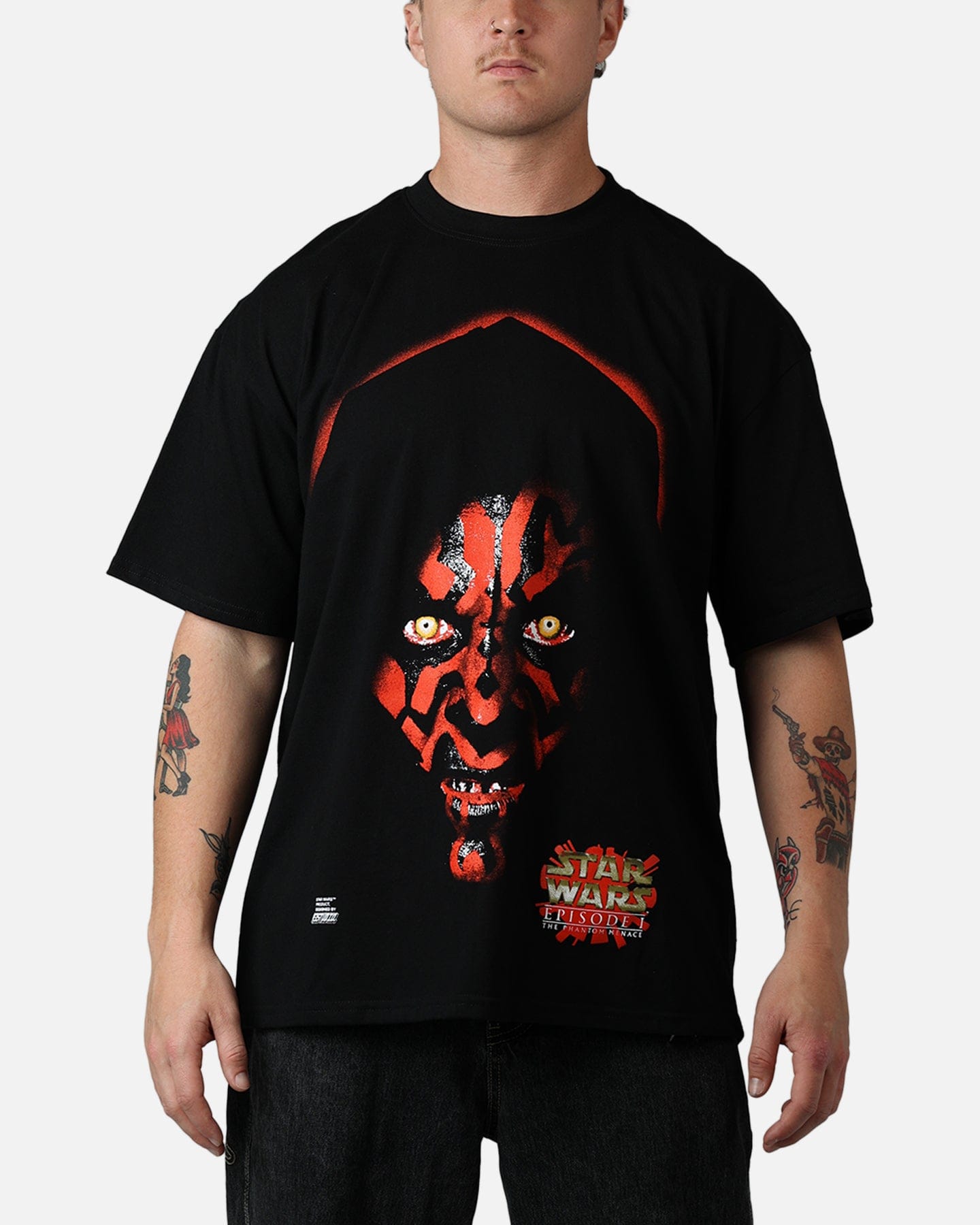 73studio Star Wars 1999 Darth Maul T - Shirt Black