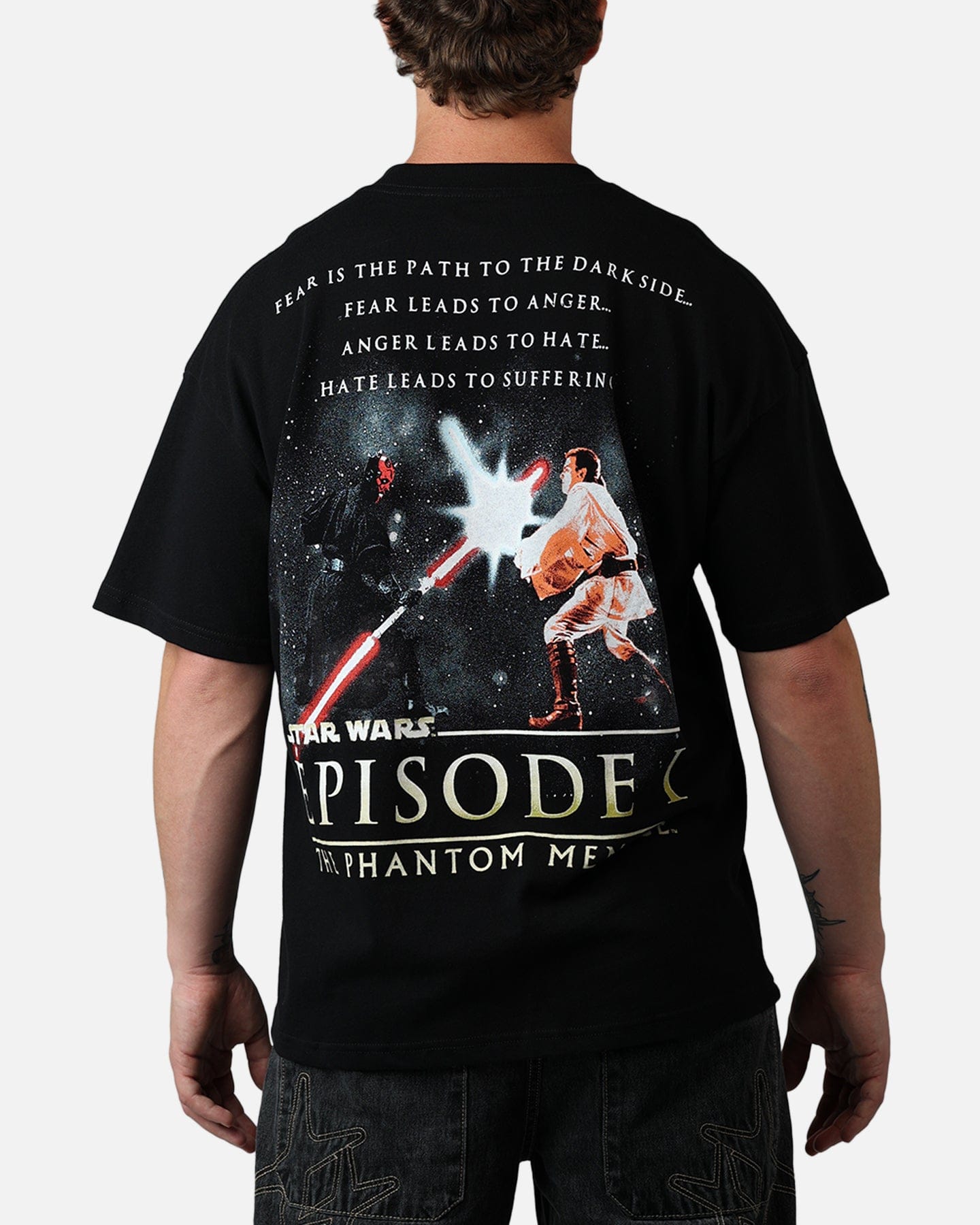 73studio Star Wars 1999 Darth Maul T - Shirt Black