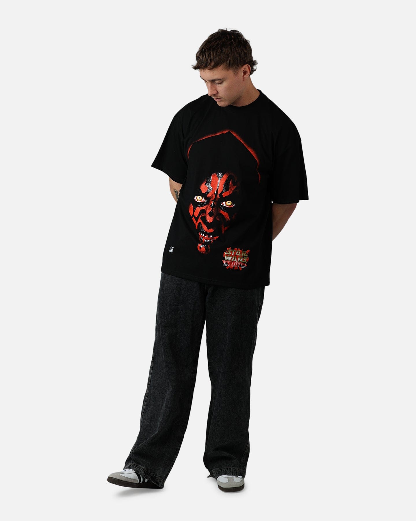 73studio Star Wars 1999 Darth Maul T - Shirt Black