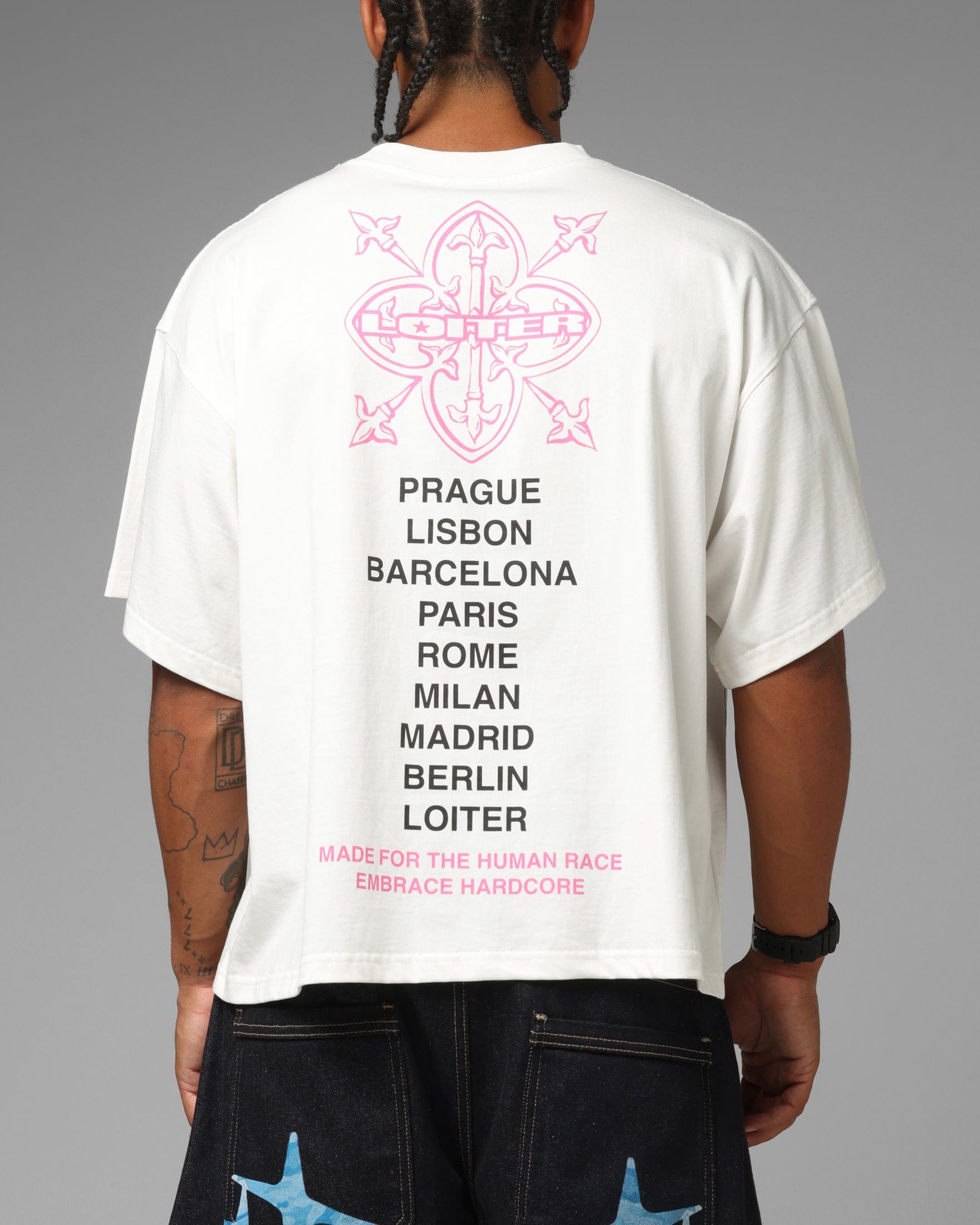 Loiter Apeezy Oversized T - Shirt Off White