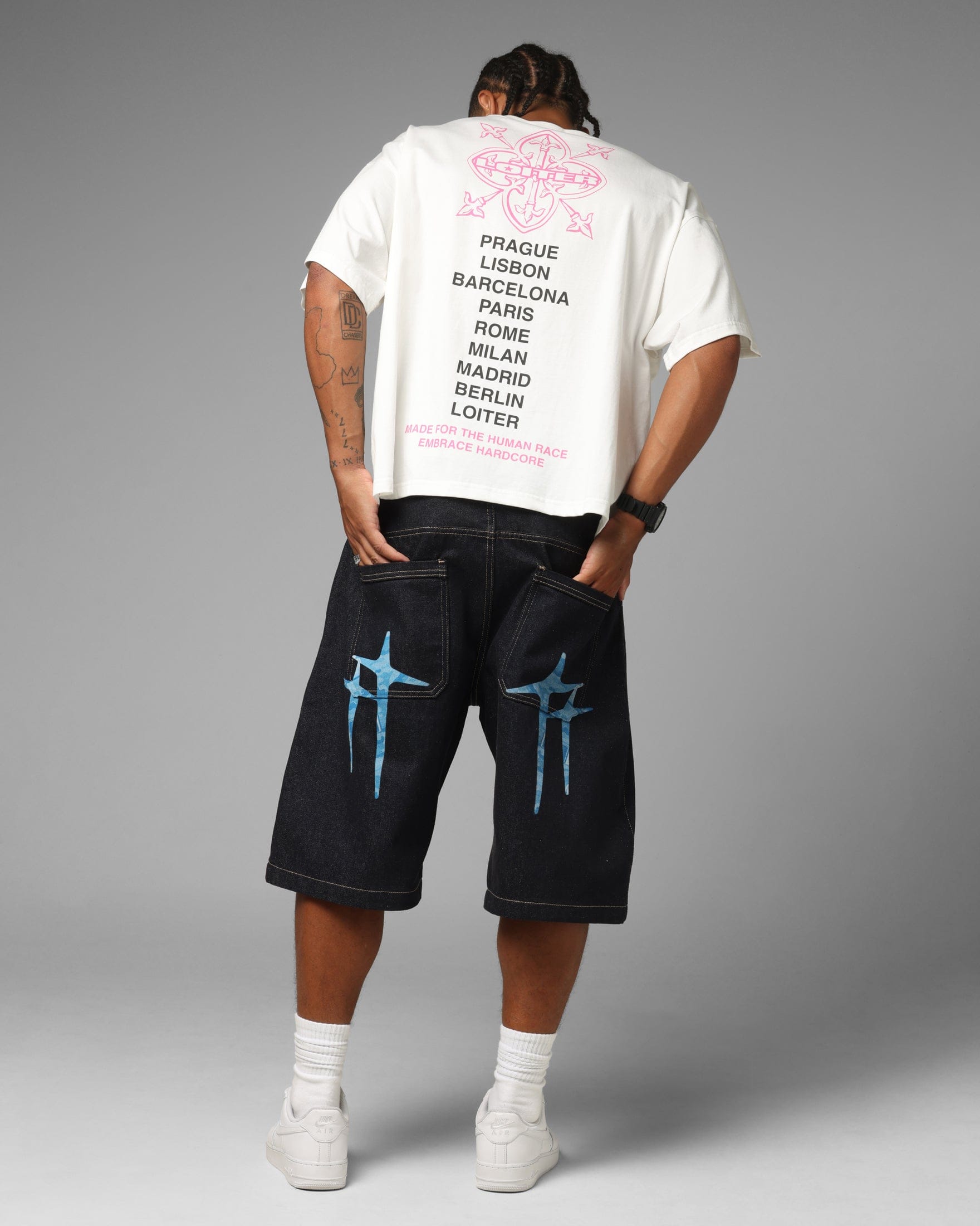 Loiter Apeezy Oversized T - Shirt Off White