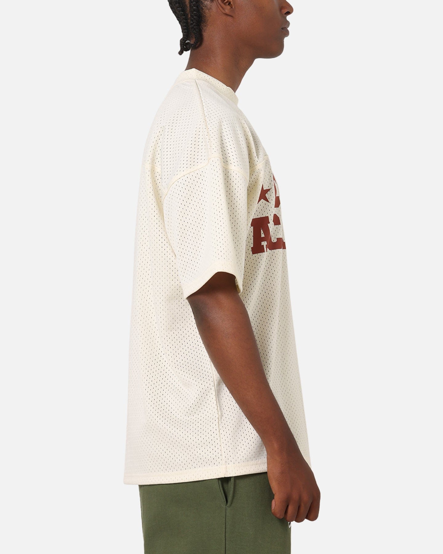 Carre Star Academy Mesh T - Shirt Off White