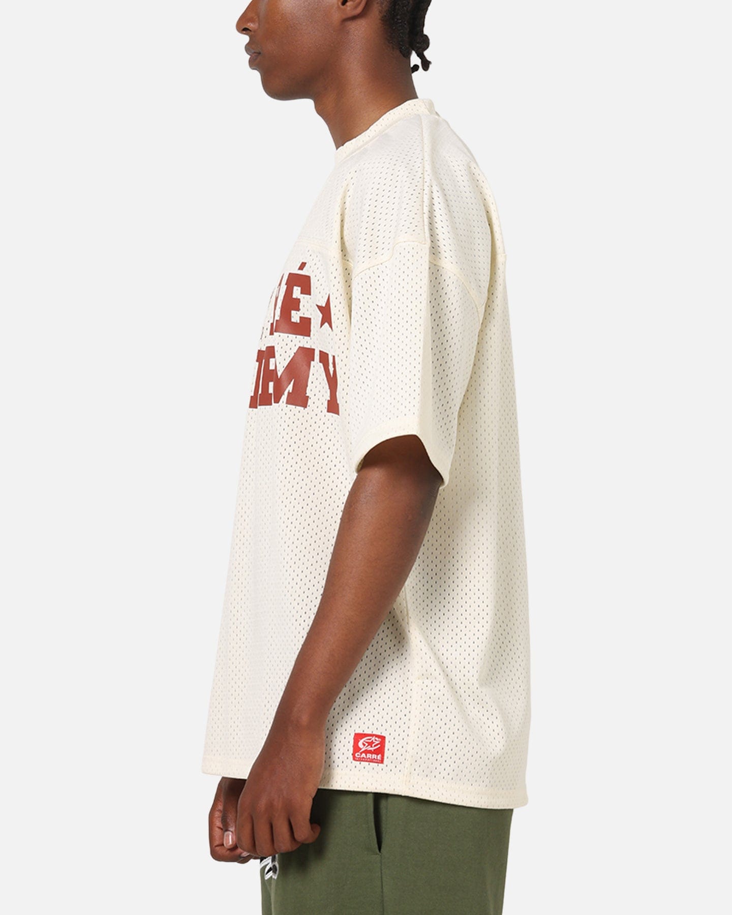 Carre Star Academy Mesh T - Shirt Off White