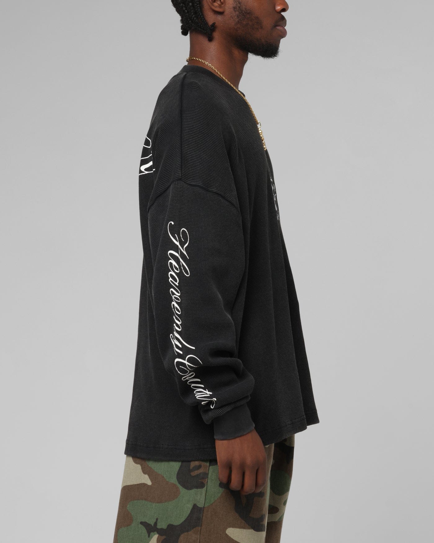 Loiter Purity Thermal Long Sleeve T - Shirt Black