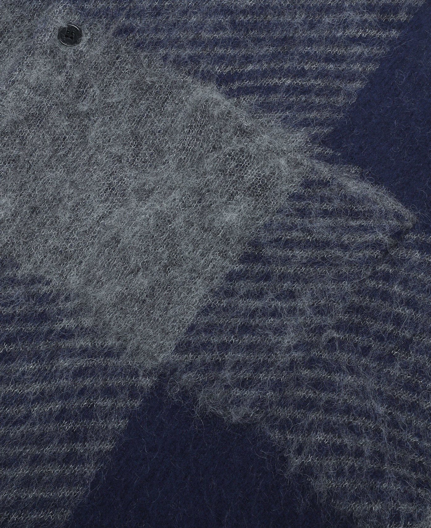 Nanamica Mohair Hooded Shirt Jacket (Blue)