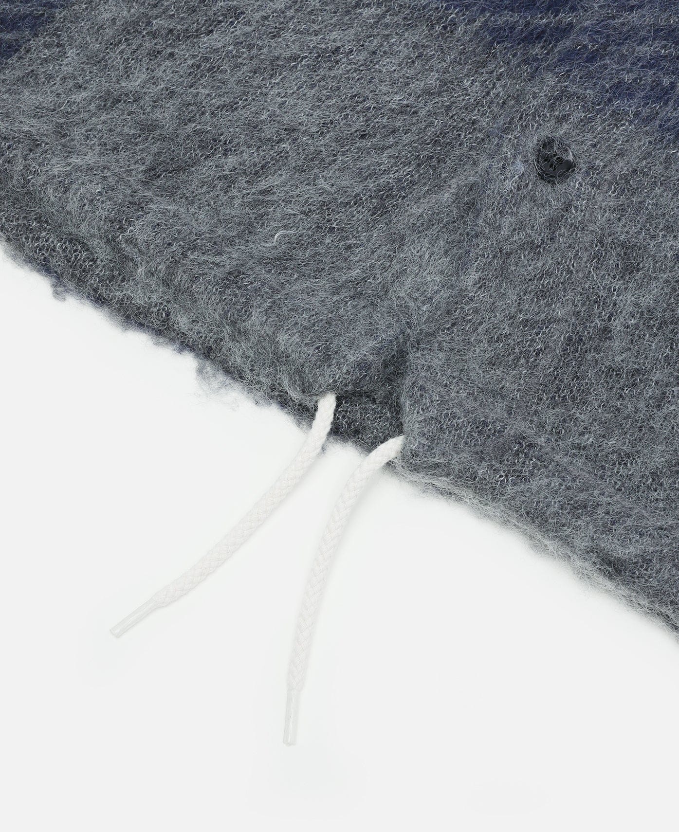 Nanamica Mohair Hooded Shirt Jacket (Blue)