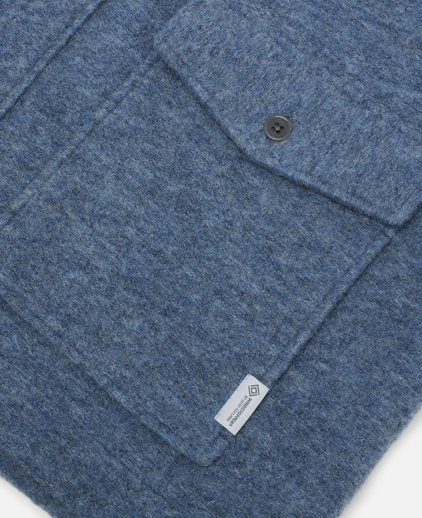Nanamica Windstopper Sliver Knit Jacket (Blue)