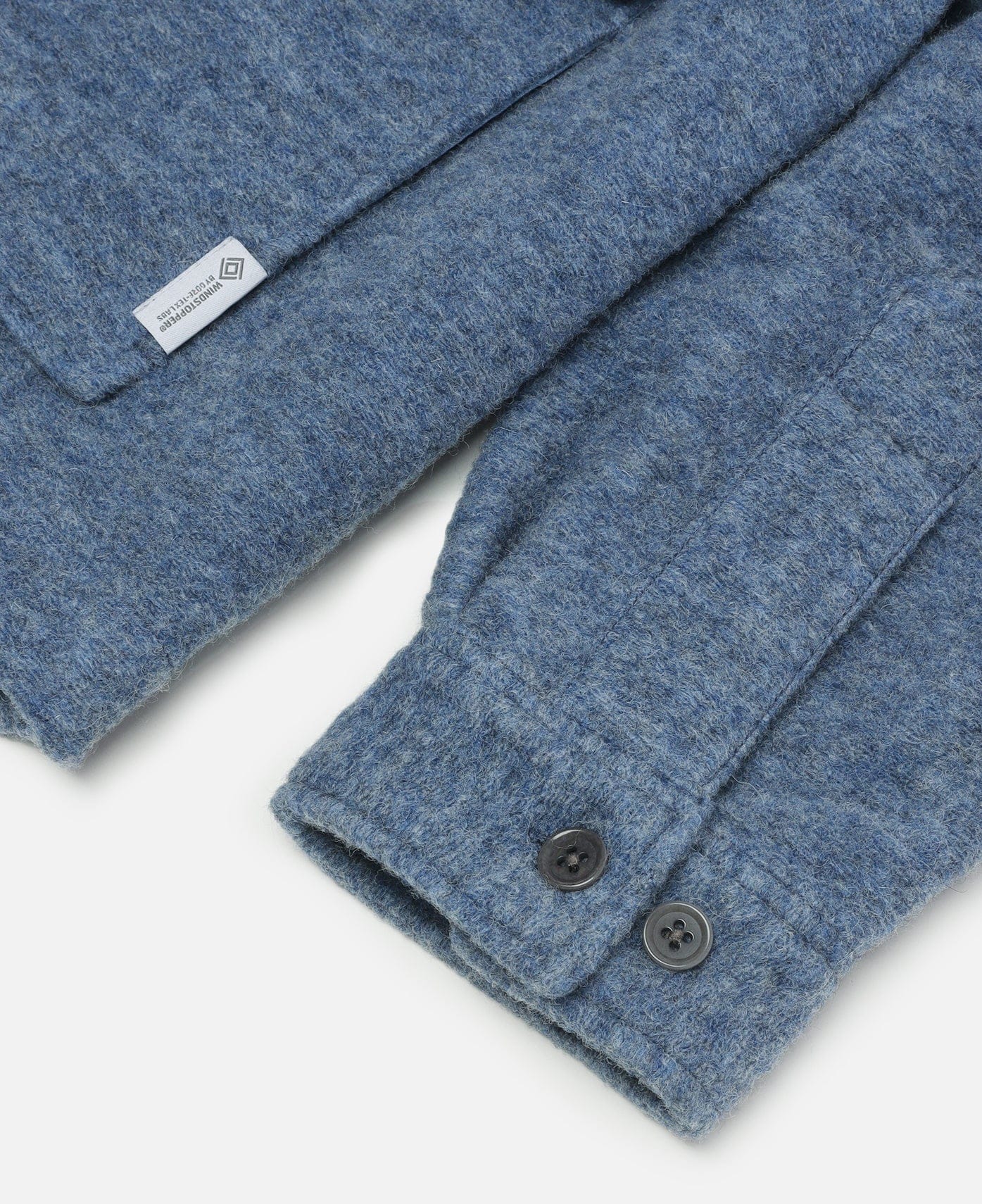 Nanamica Windstopper Sliver Knit Jacket (Blue)