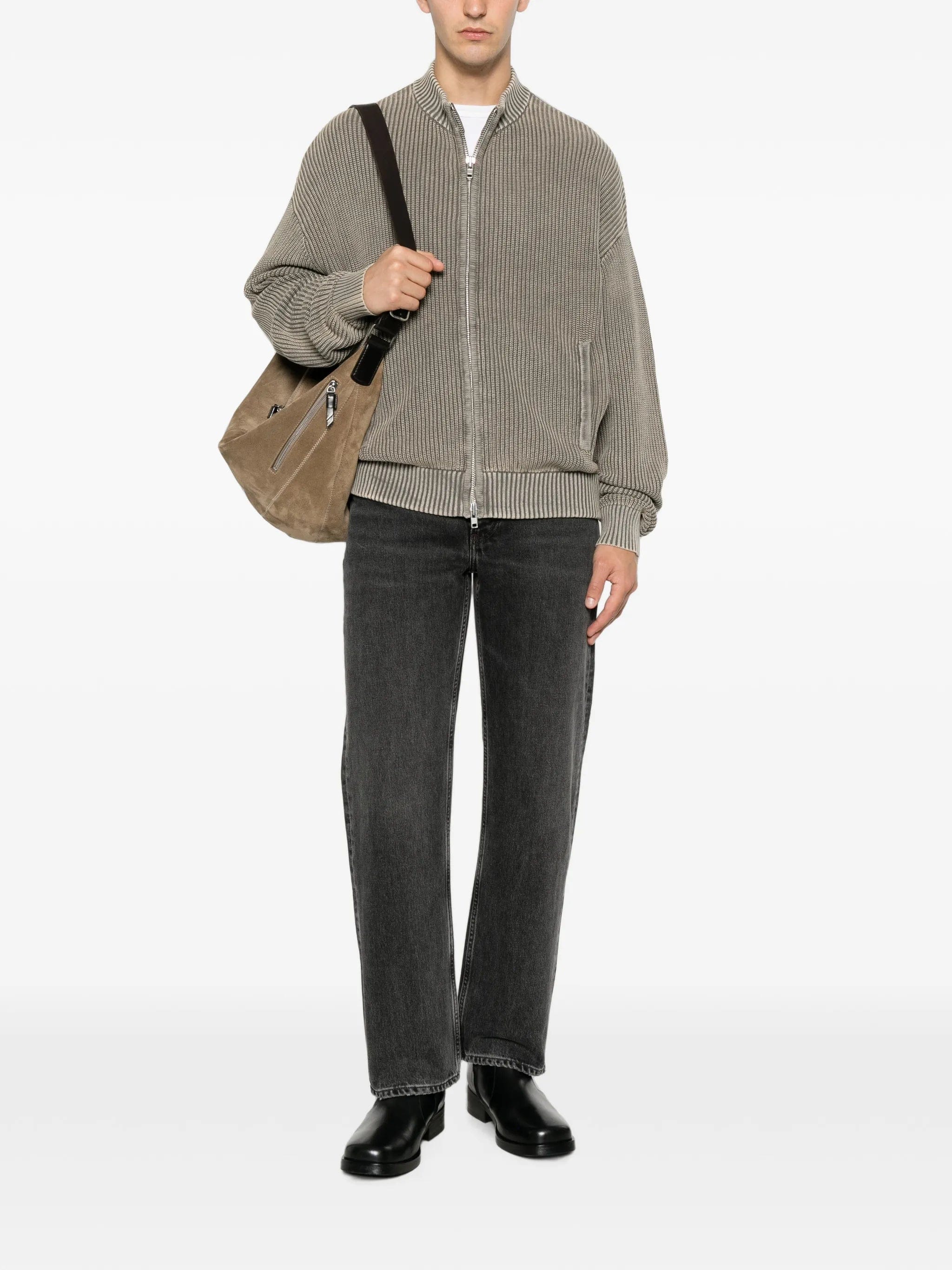 Won Hundred Bradley zip - up cardigan