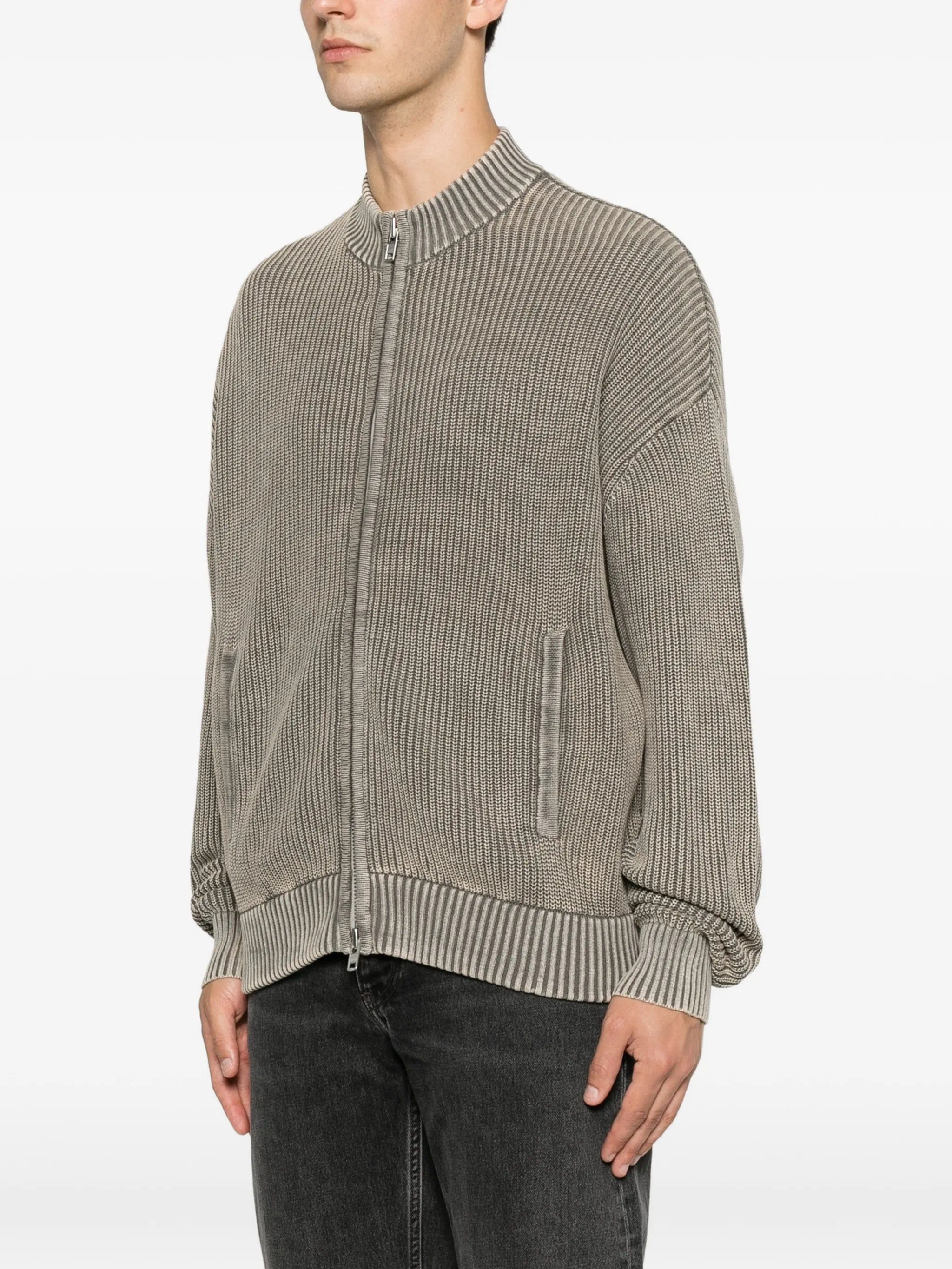 Won Hundred Bradley zip - up cardigan