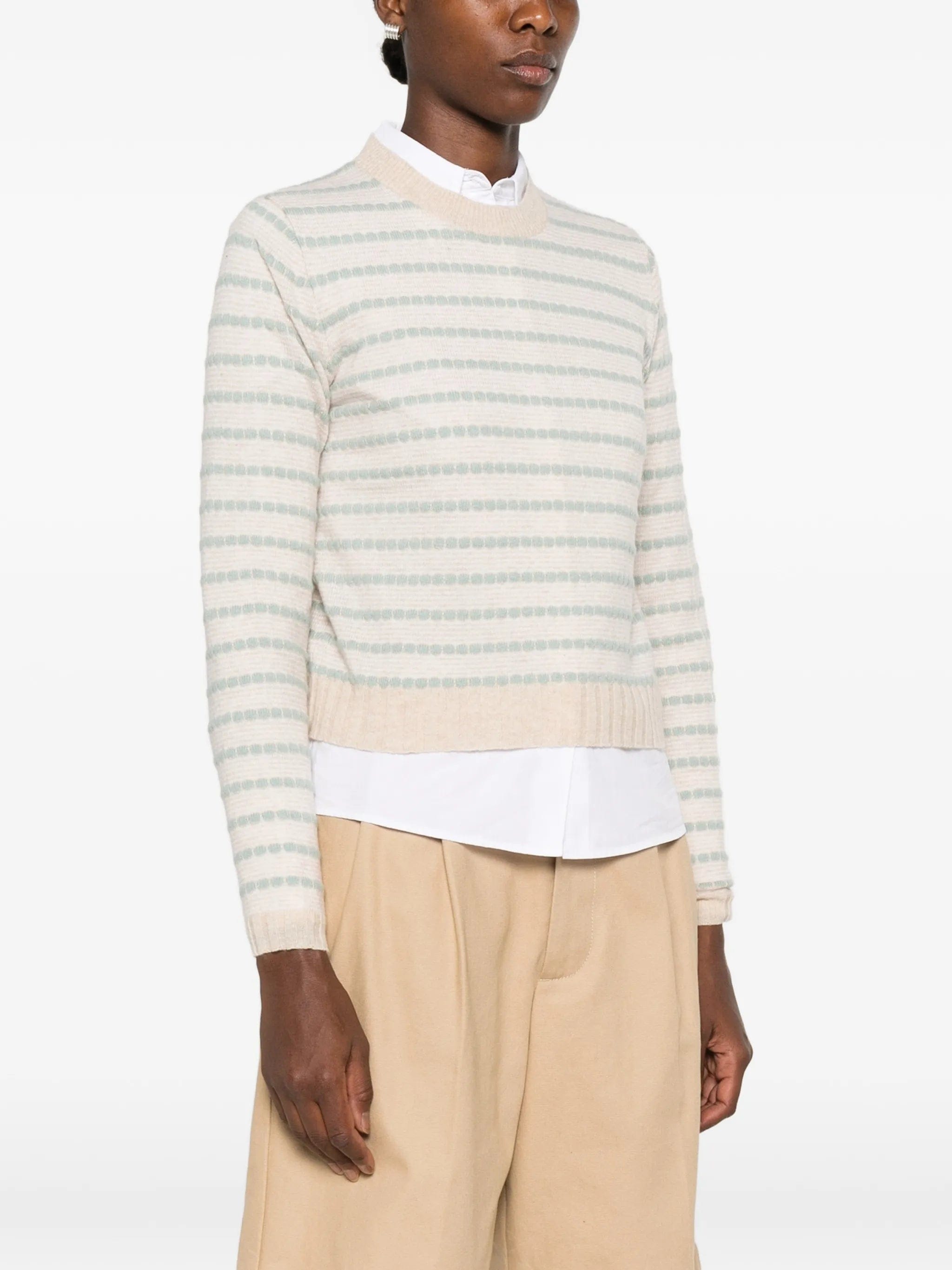 Guest In Residence Pebble stripe sweater