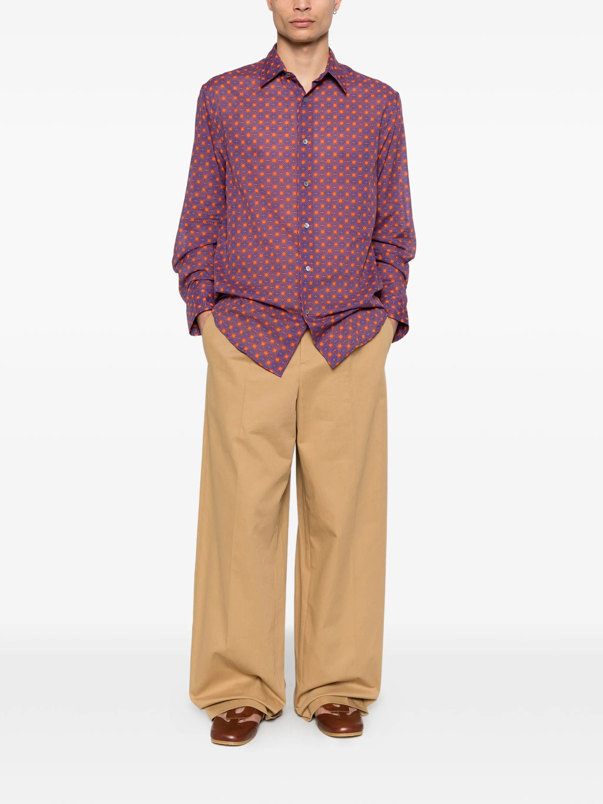 Dries Van Noten Carper 3109 patterned shirt