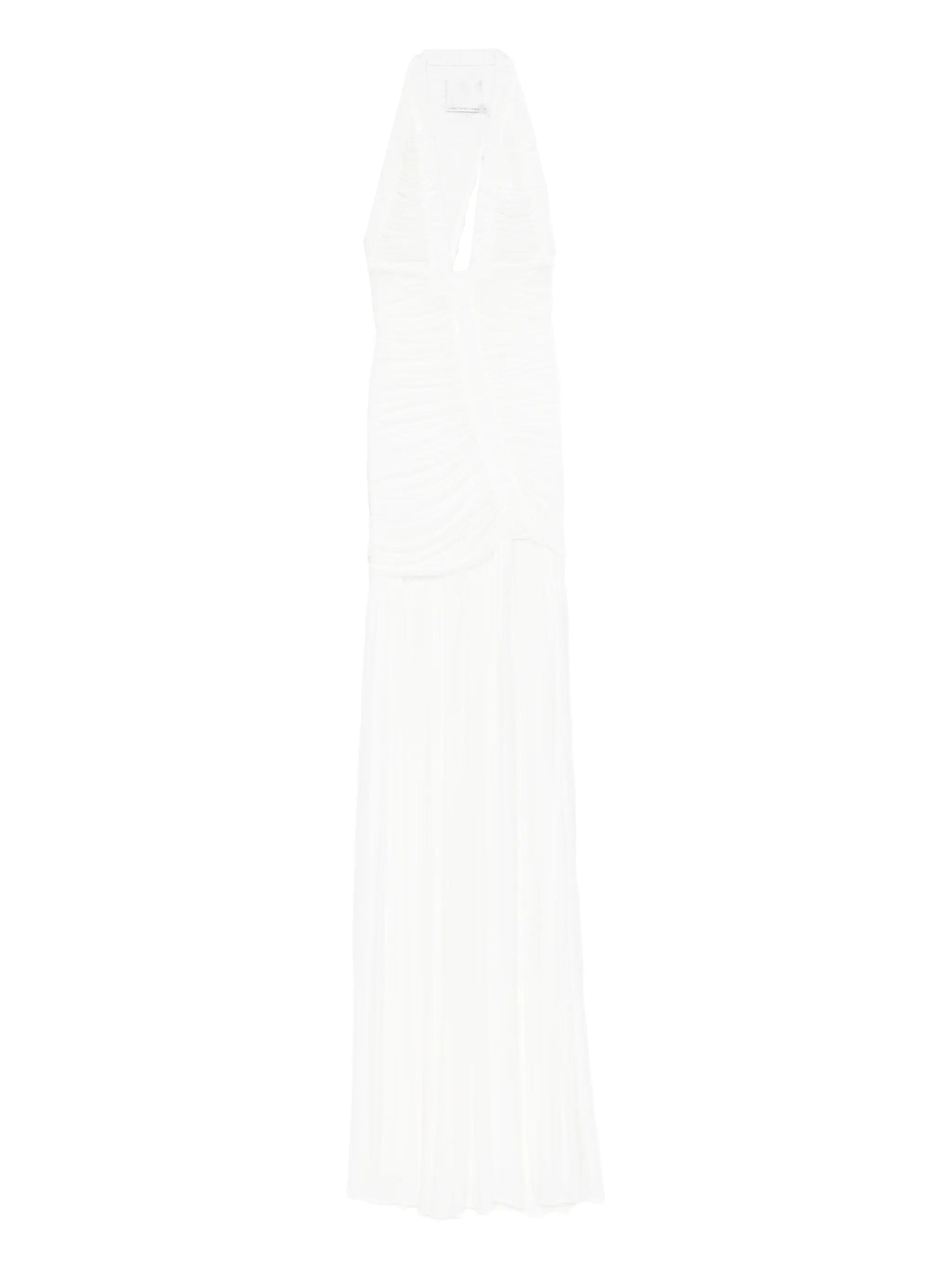 Christopher Esber Orion V - neck pleated maxi dress