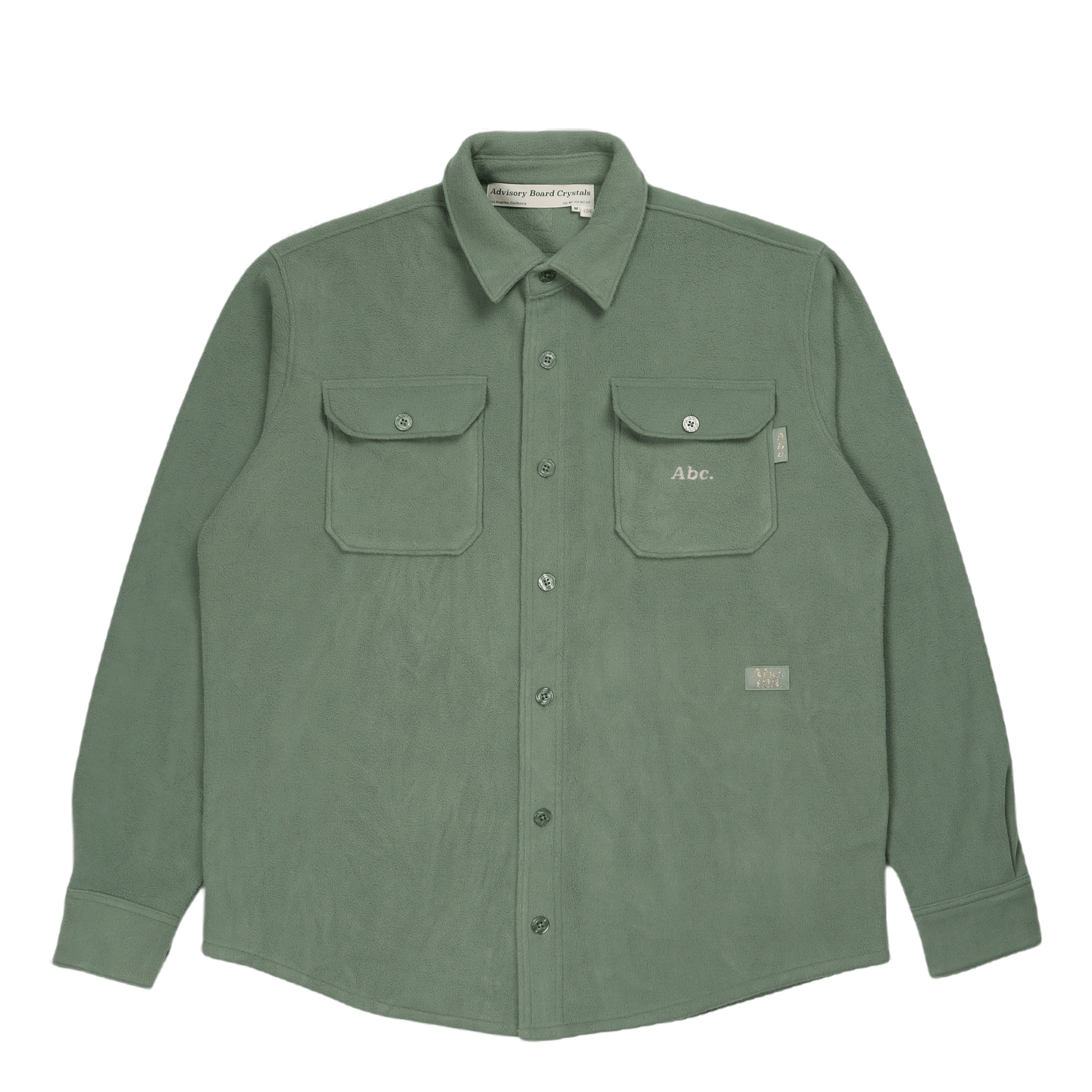 Advisory Board Crystals Abc. 123. Polar Fleece Shirt Aventurine Green