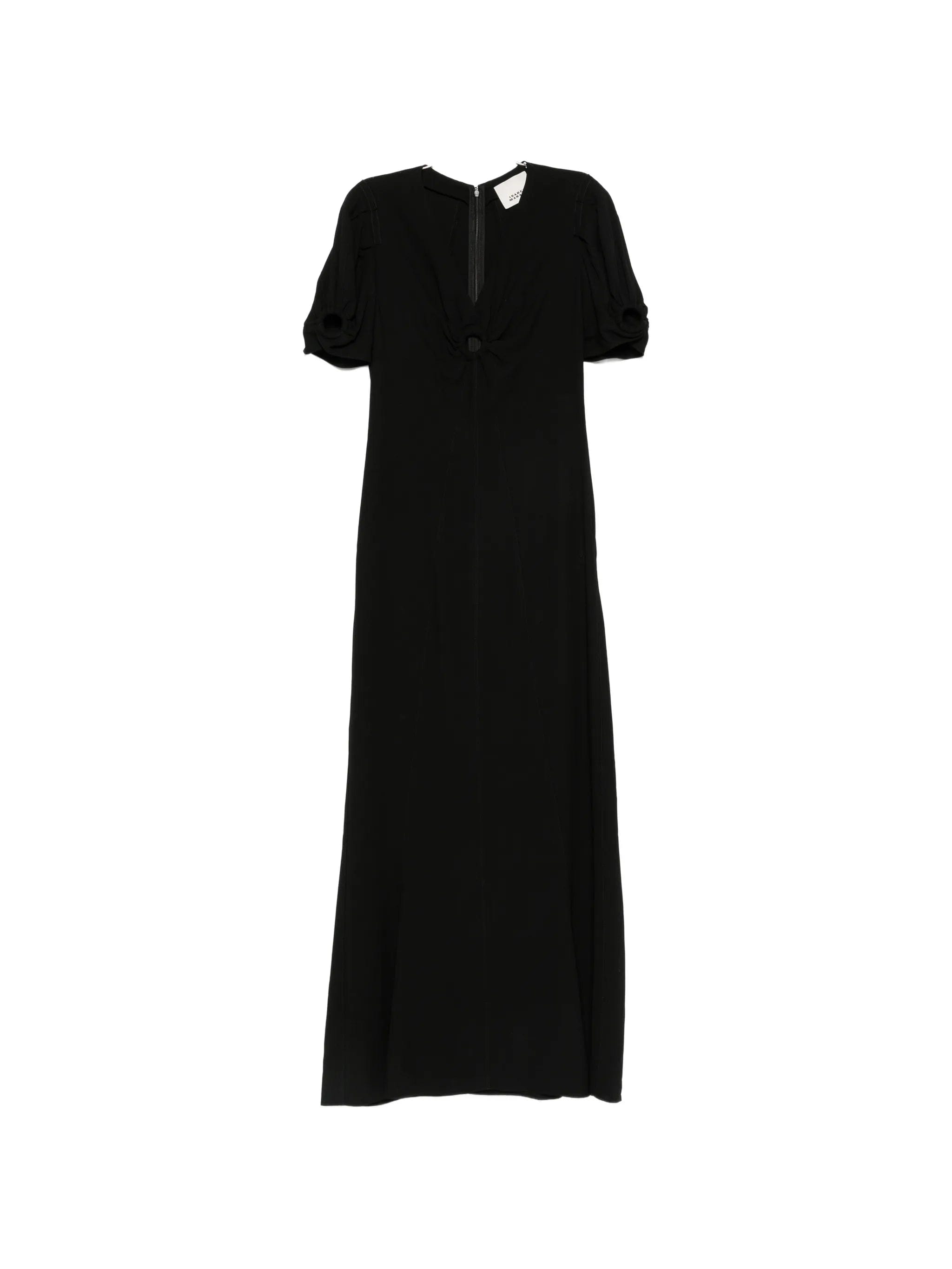 Isabel Marant cut - out puff - sleeve dress