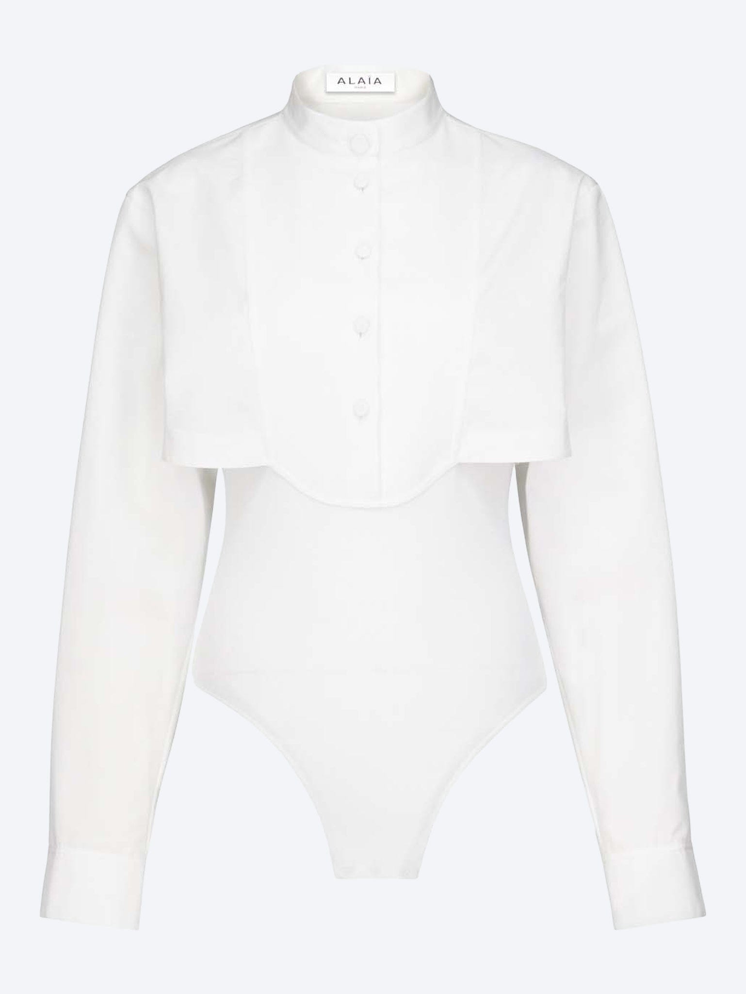Alaia Poplin layer shirt