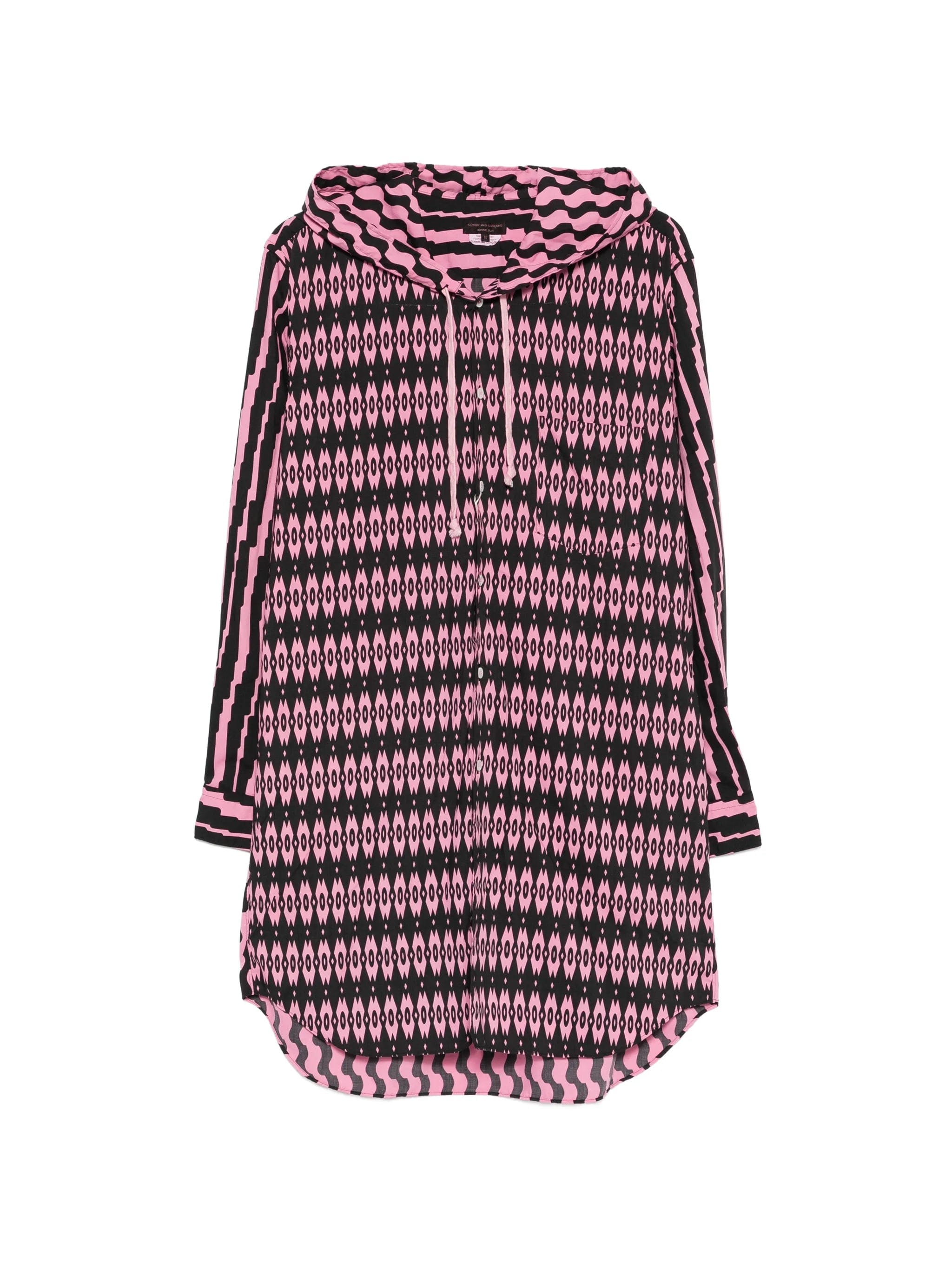 Comme des Garçons Homme Plus printed hooded shirt