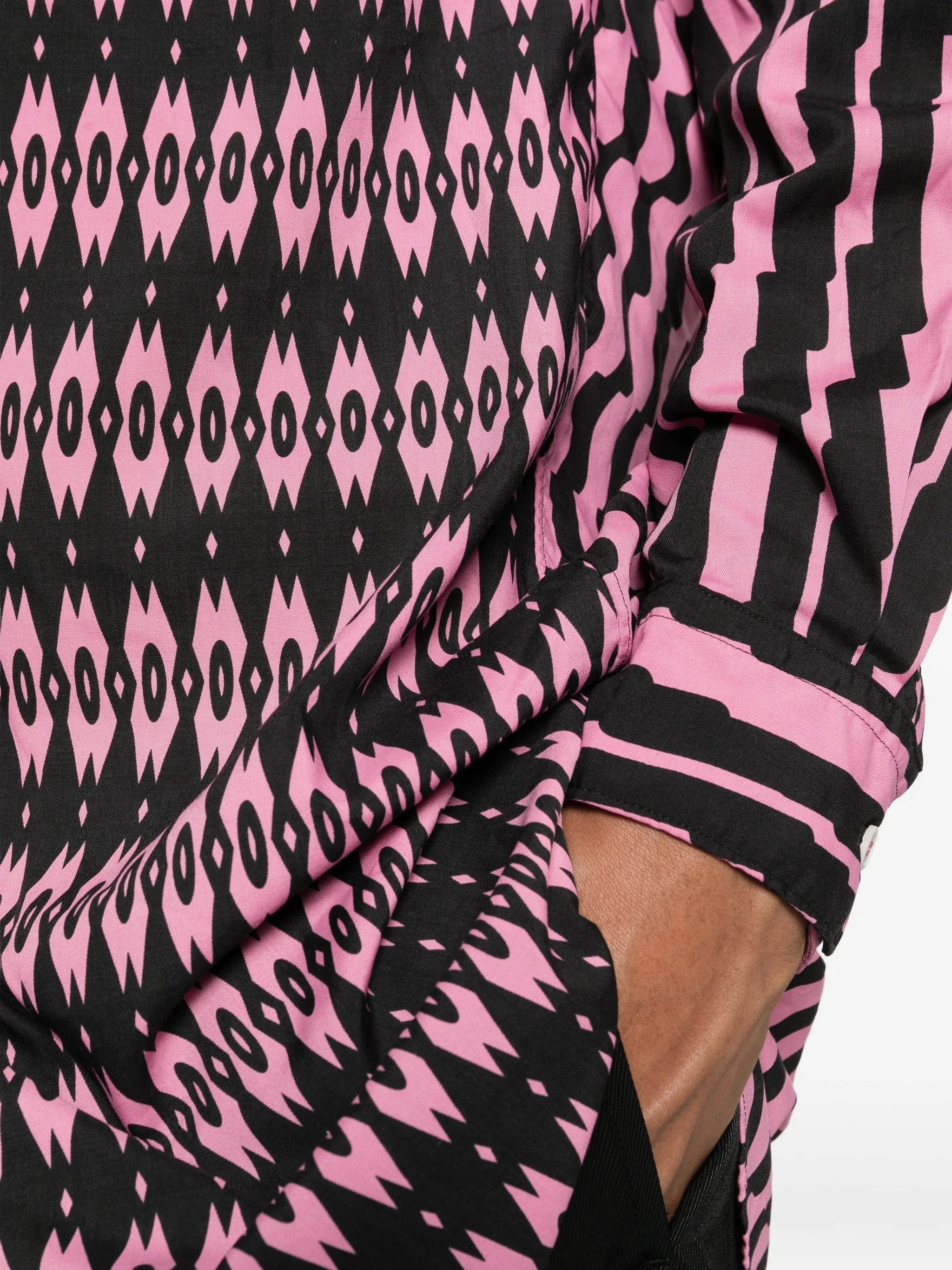 Comme des Garçons Homme Plus printed hooded shirt