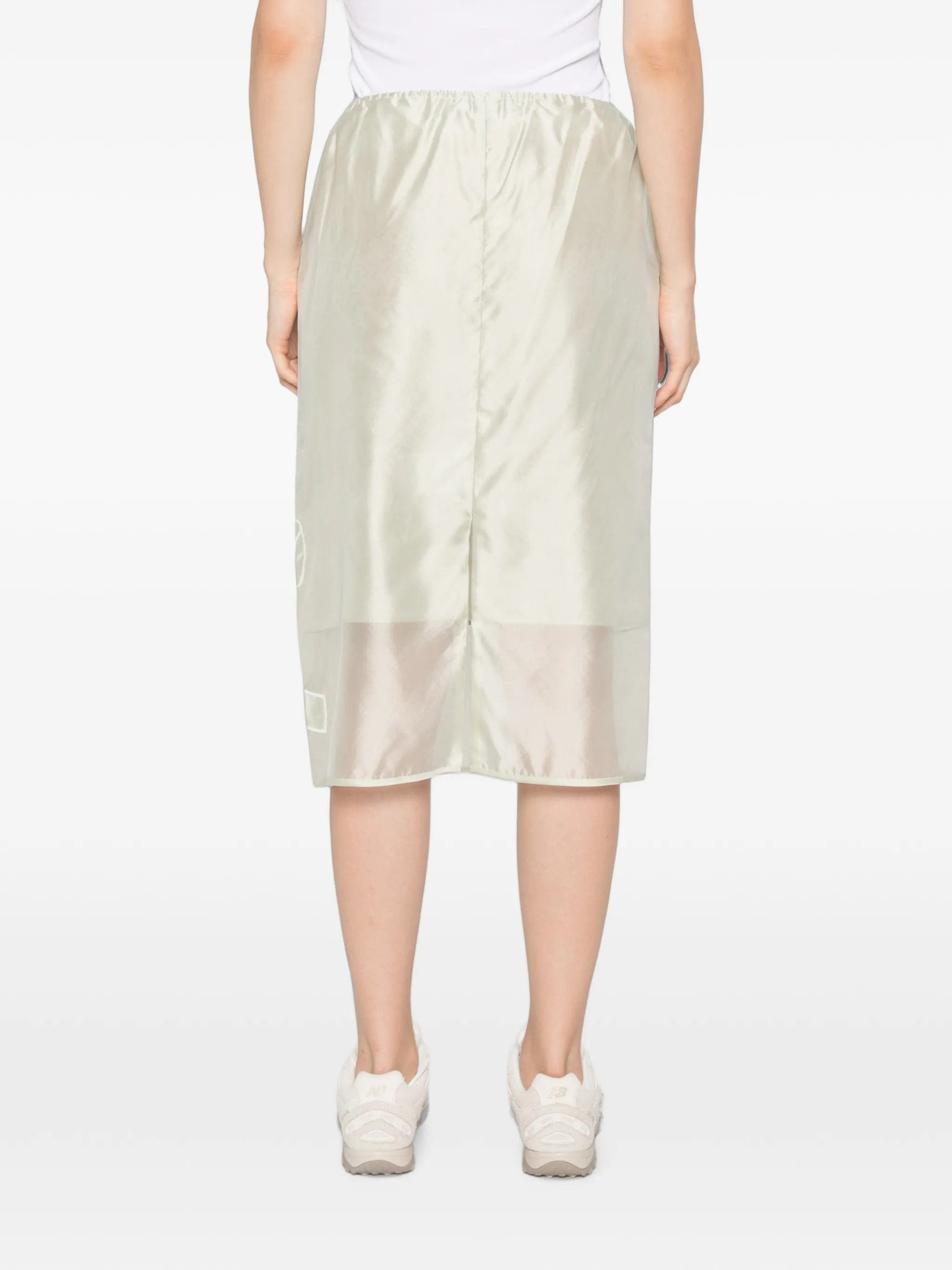 Cecilie Bahnsen Bria organza midi skirt