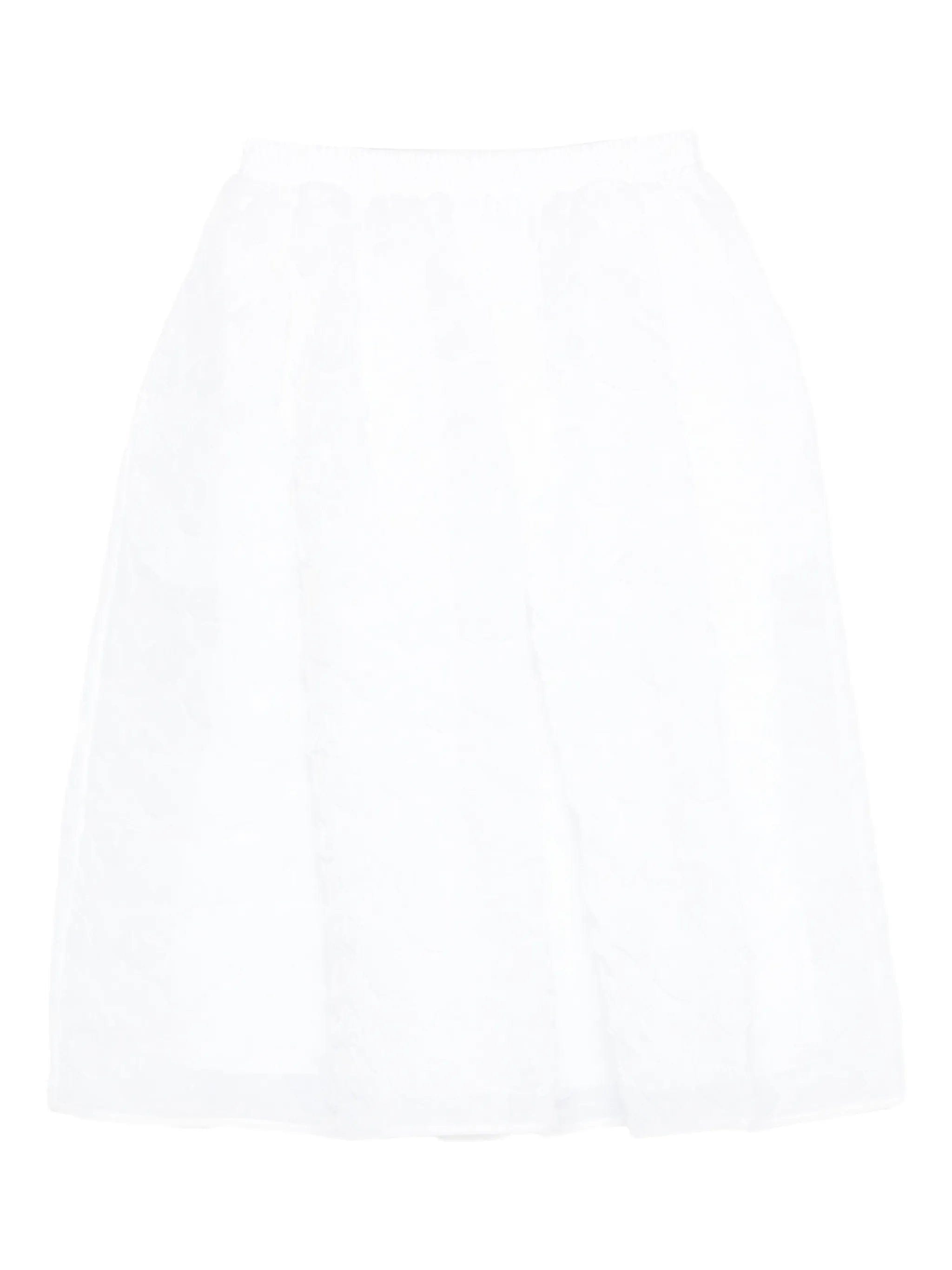 Cecilie Bahnsen white midi skirt