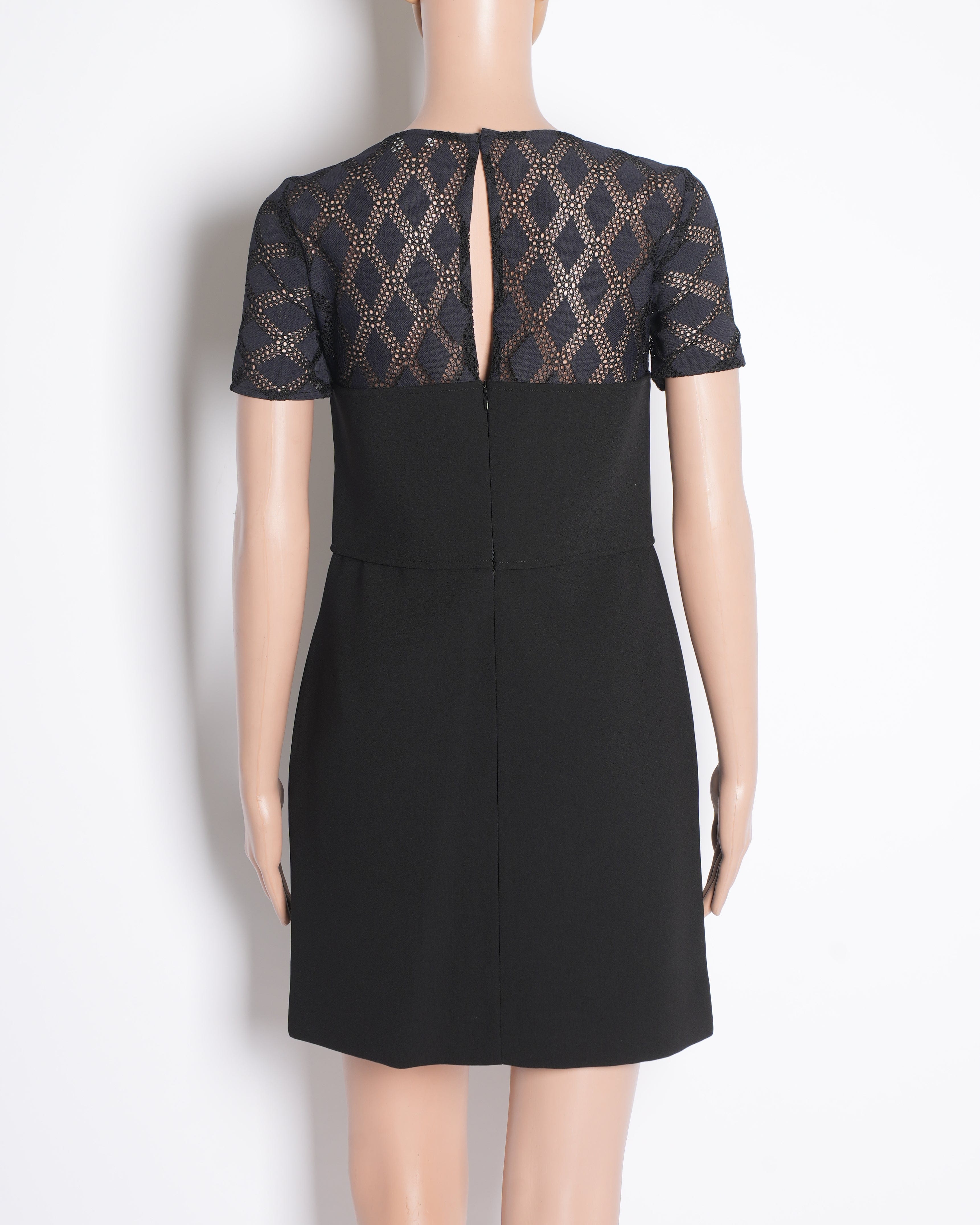 Maje Black Lace Dress
