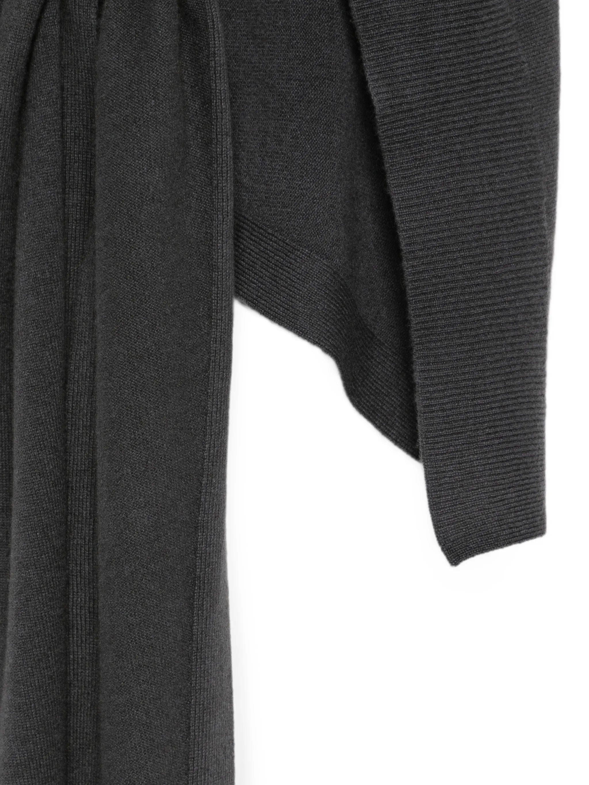Lemaire fine - knit wrap scarf