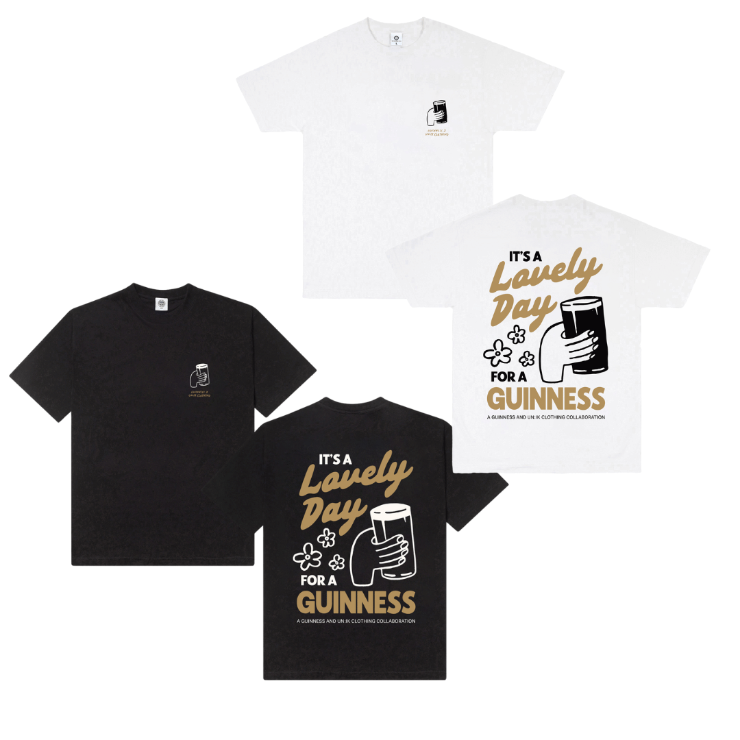 Guinness x UN:IK Cheers T-Shirt Twinpack