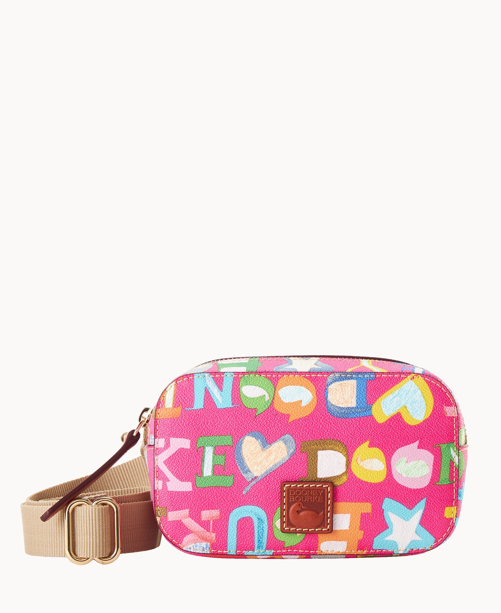Dooney & Bourke Doodle II Coated Cotton Belt Bag