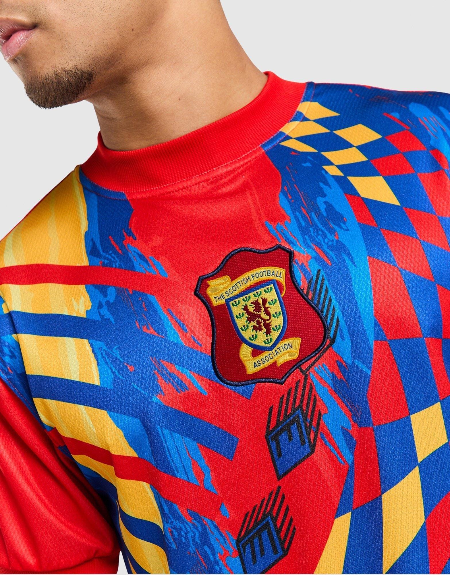 Score Draw Scotland '96 Retro Goalkeeper Away Shirt