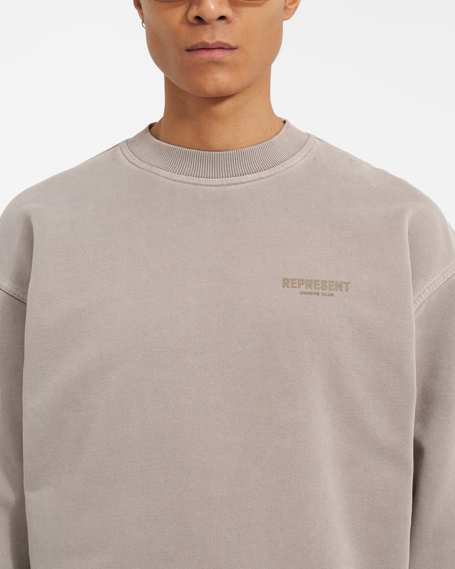 Owners Club Represent Owners Club Sweater - Mushroom