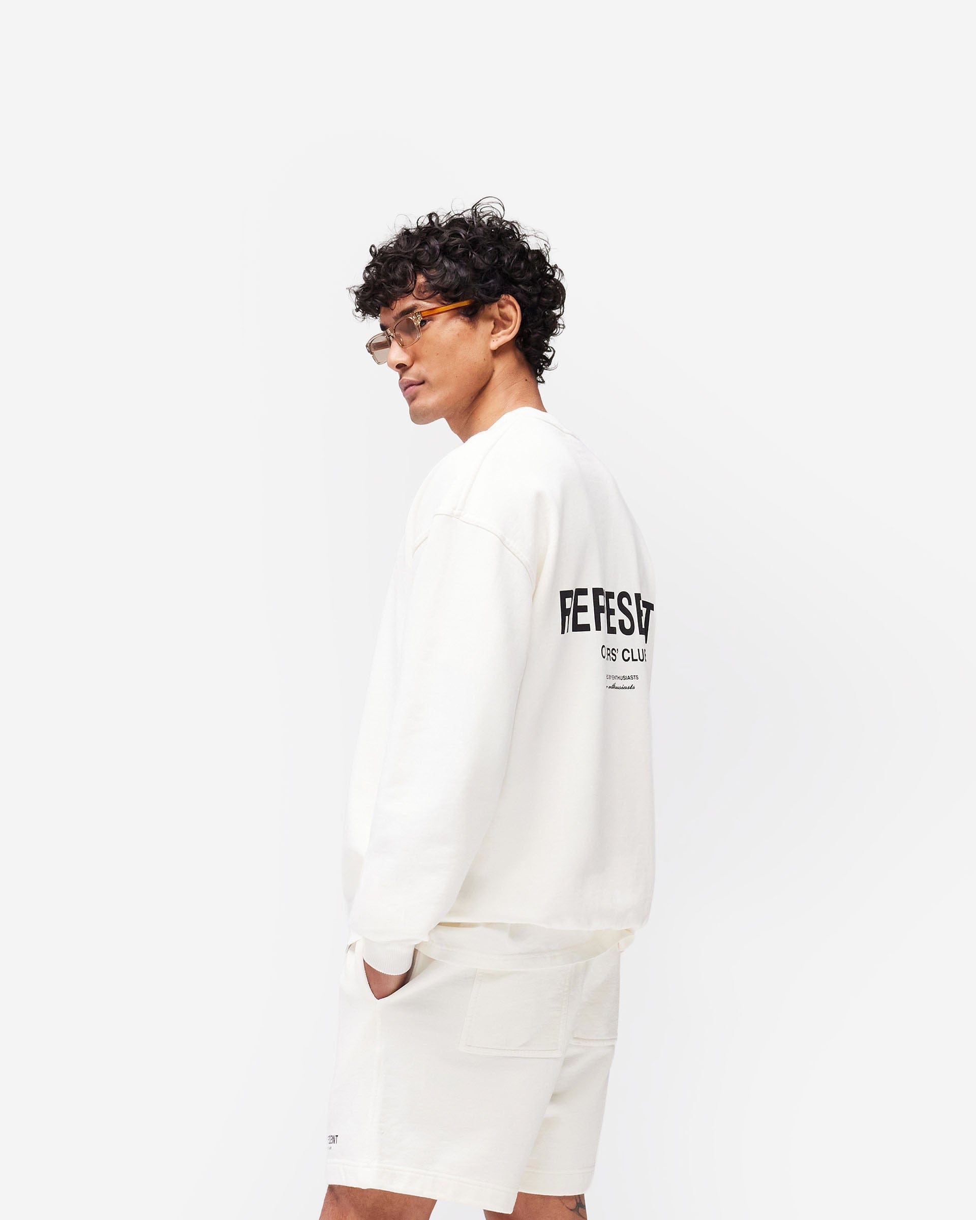 Owners Club Represent Owners Club Sweater - Flat White