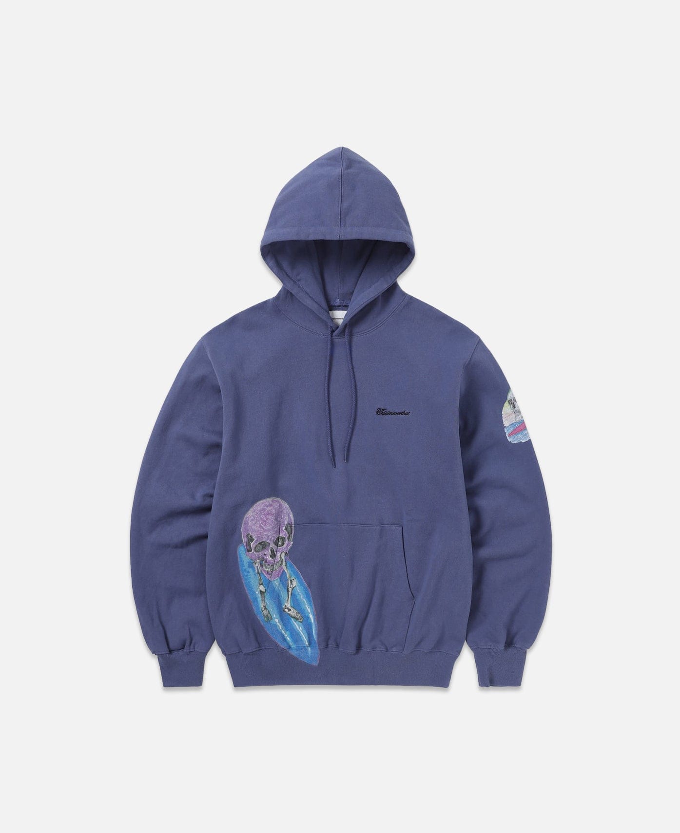 Thisisneverthat® Surfing Skull Hoodie (Purple)